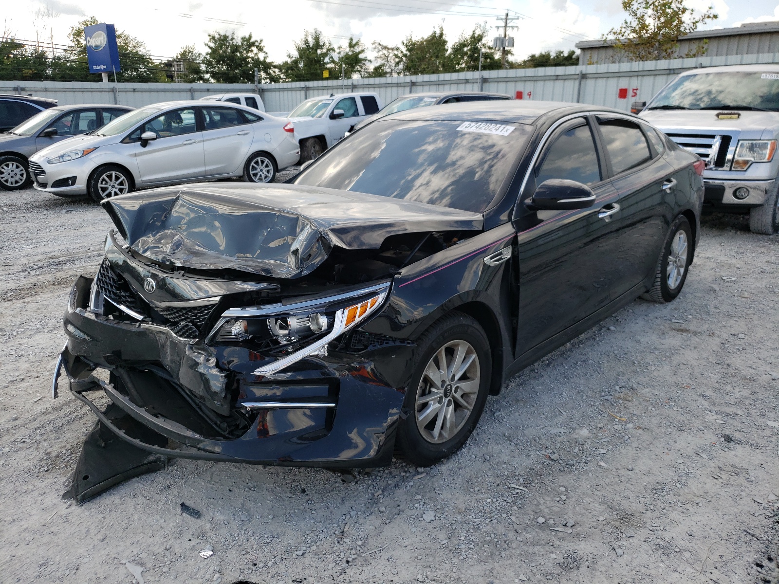Photo 2 from auction – 2018 KIA OPTIMA LX with VIN 5XXGT4L3XJG208342