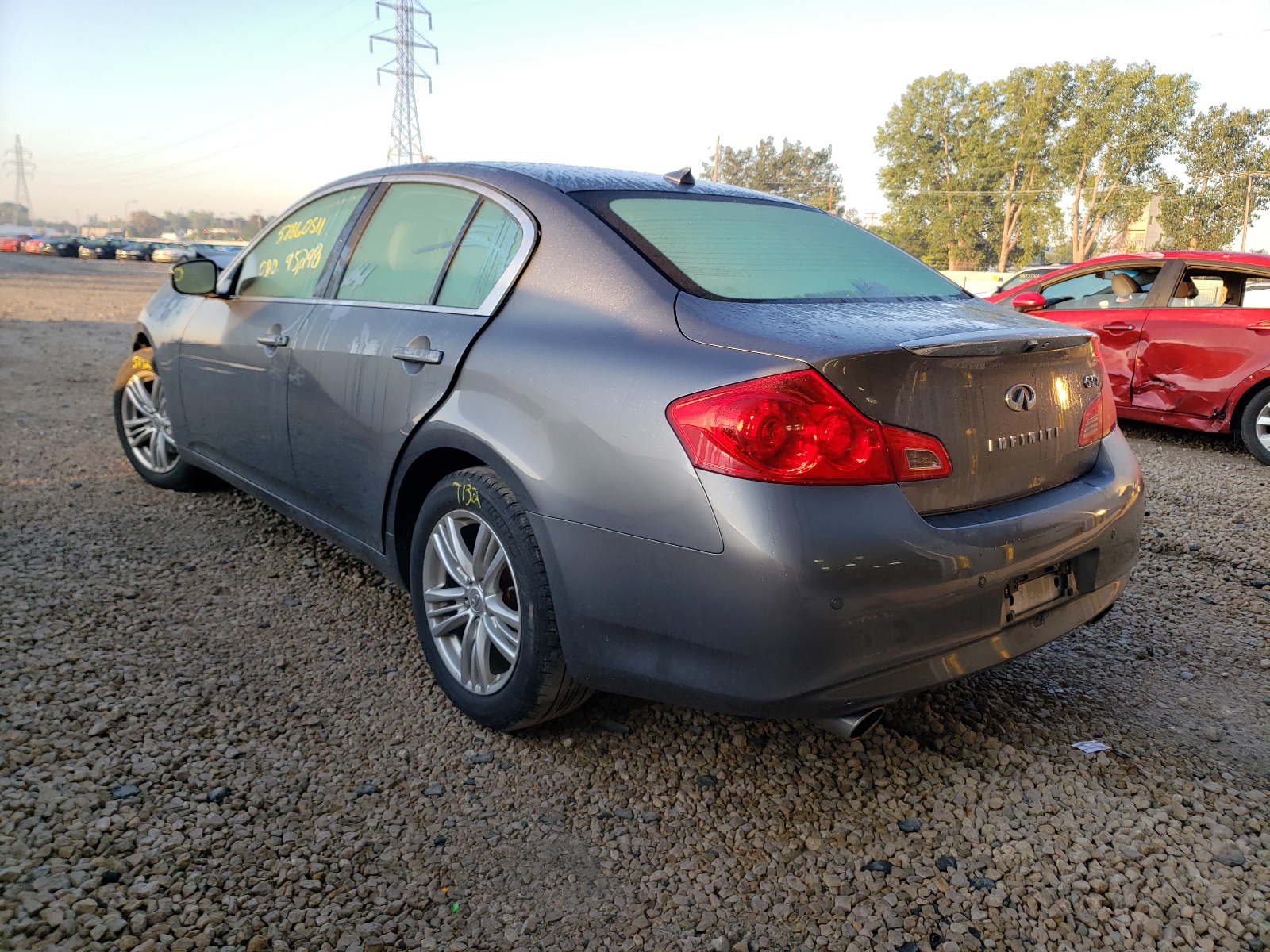 Photo 3 from auction – 2012 INFINITI G37 X with VIN JN1CV6ARXCM676325