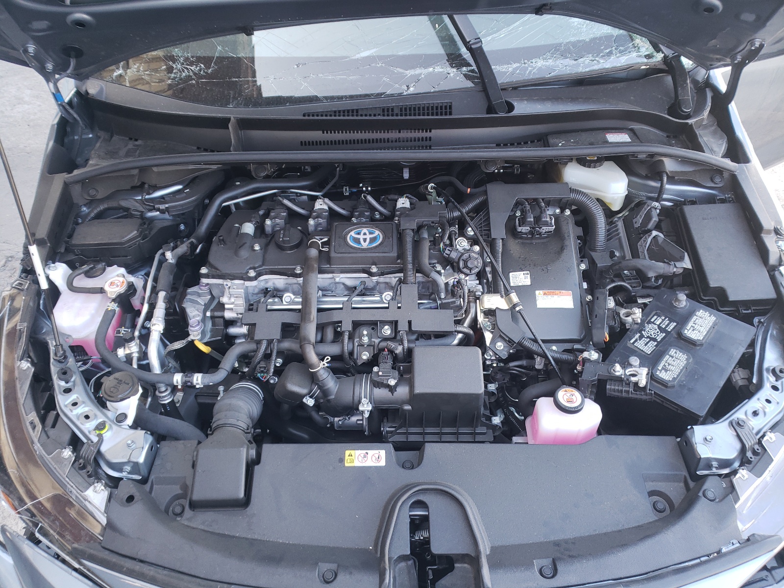 Photo 7 from auction – 2021 TOYOTA COROLLA LE with VIN JTDEAMDE7MJ027759