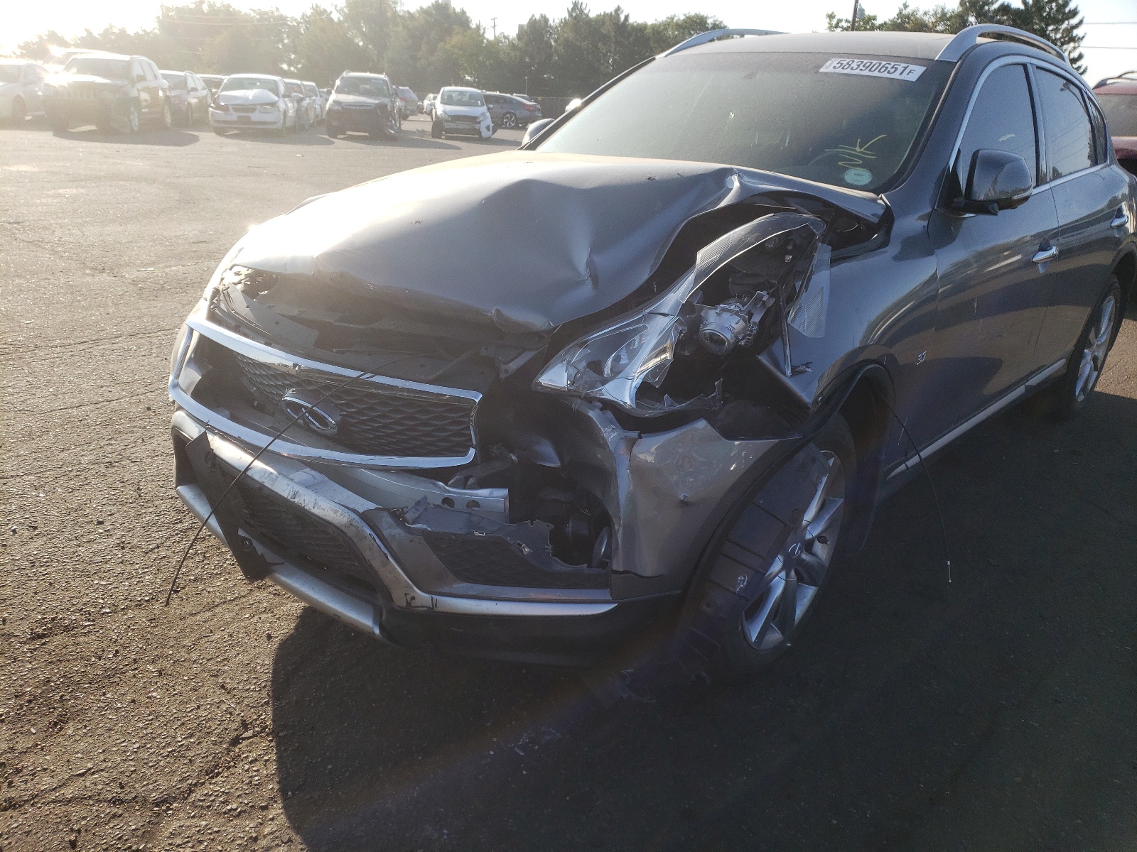 Photo 9 from auction – 2017 INFINITI QX50 with VIN JN1BJ0RR3HM407132