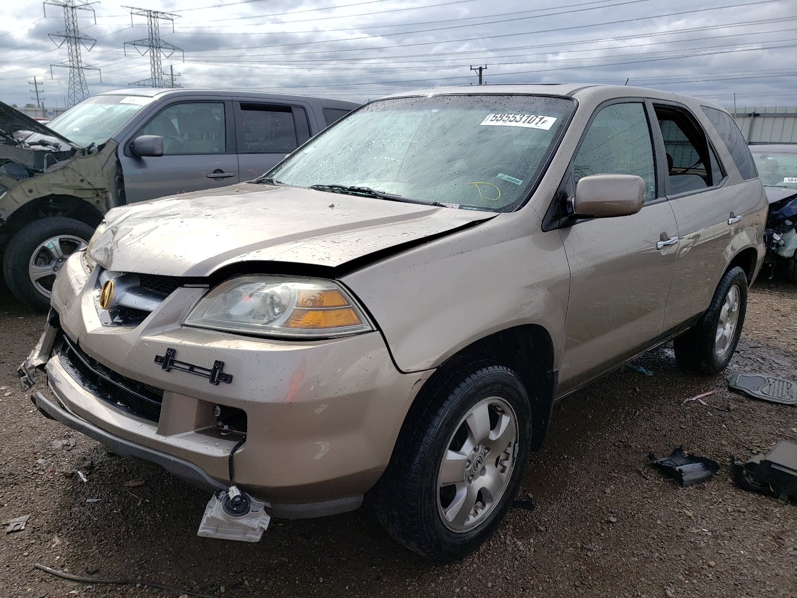 Photo 2 from auction – 2004 ACURA MDX with VIN 2HNYD18214H536549