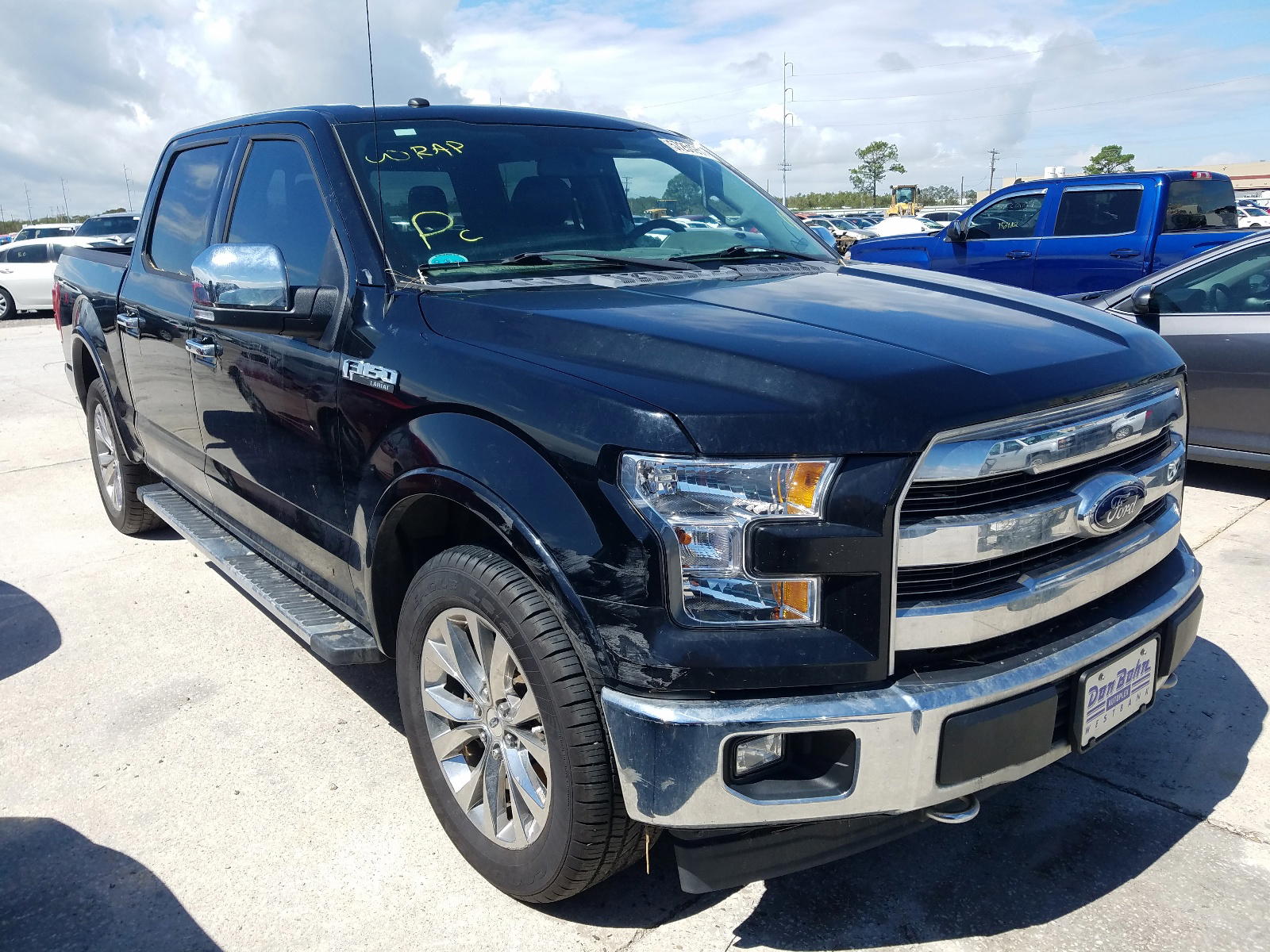 FORD F150 SUPER 2017 with VIN 1FTEW1EF1HFB17540 - Photo from auction