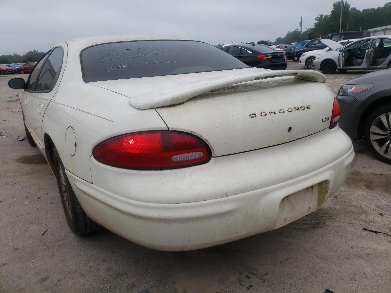 Photo 3 from auction – 1999 CHRYSLER CONCORDE L with VIN 2C3HD46J5XH597252
