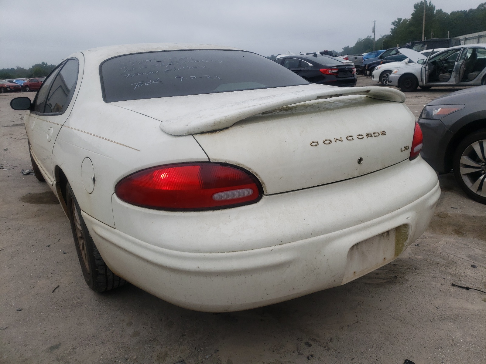 Zdjęcie 3 z aukcji – 1999 CHRYSLER CONCORDE L z VIN 2C3HD46J5XH597252
