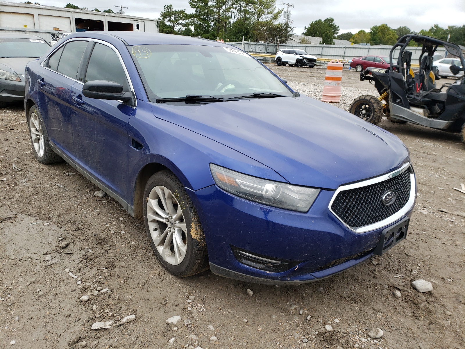 FORD TAURUS SHO 2013 with VIN 1FAHP2KT3DG173421 - Photo from auction