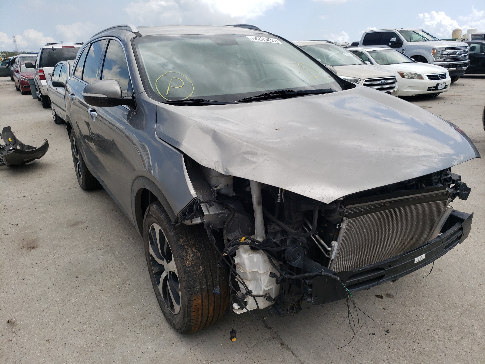 Photo 1 from auction – 2017 KIA SORENTO EX with VIN 5XYPH4A54HG300249