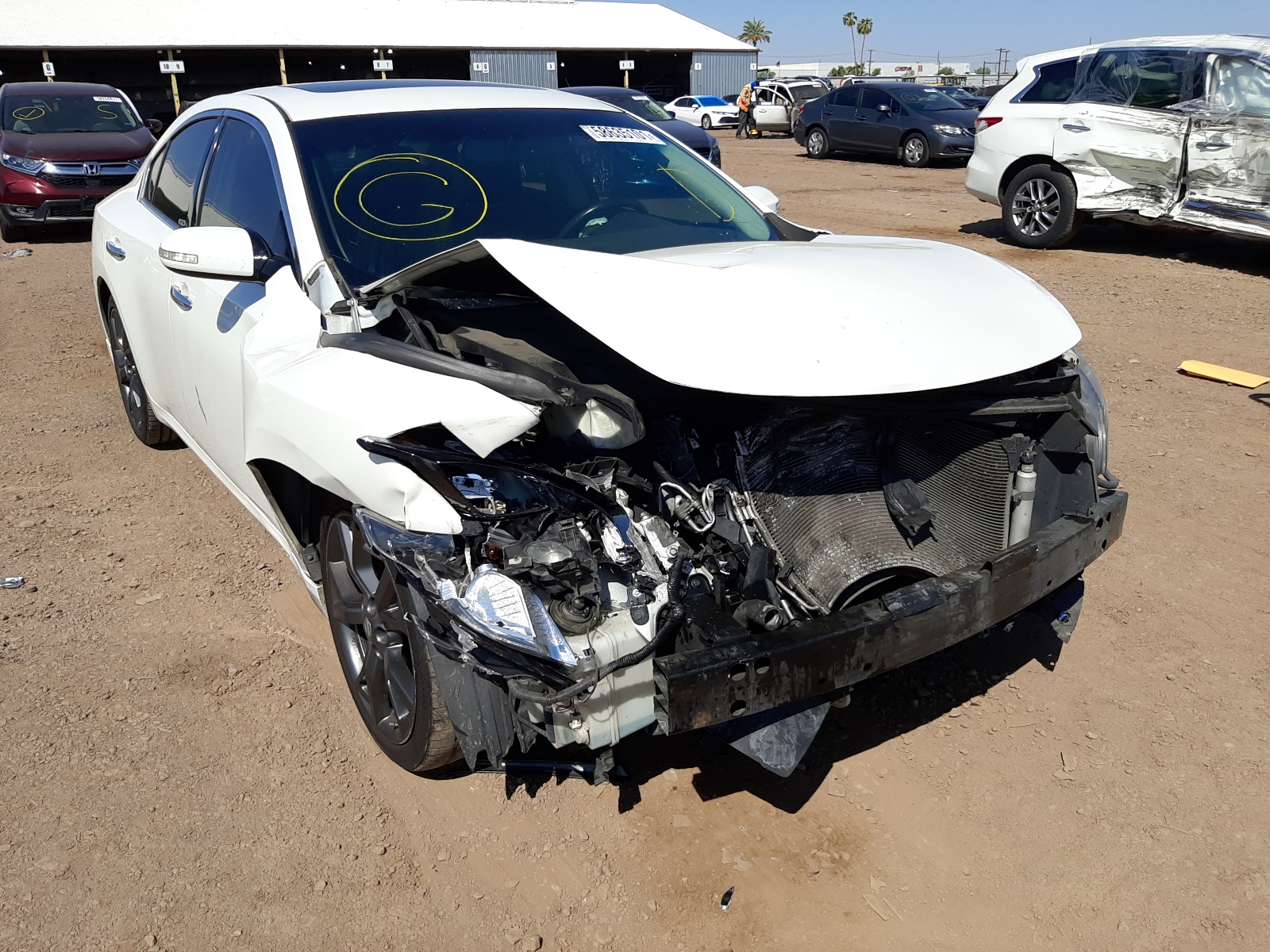 Photo 9 from auction – 2013 NISSAN MAXIMA S with VIN 1N4AA5APXDC809400