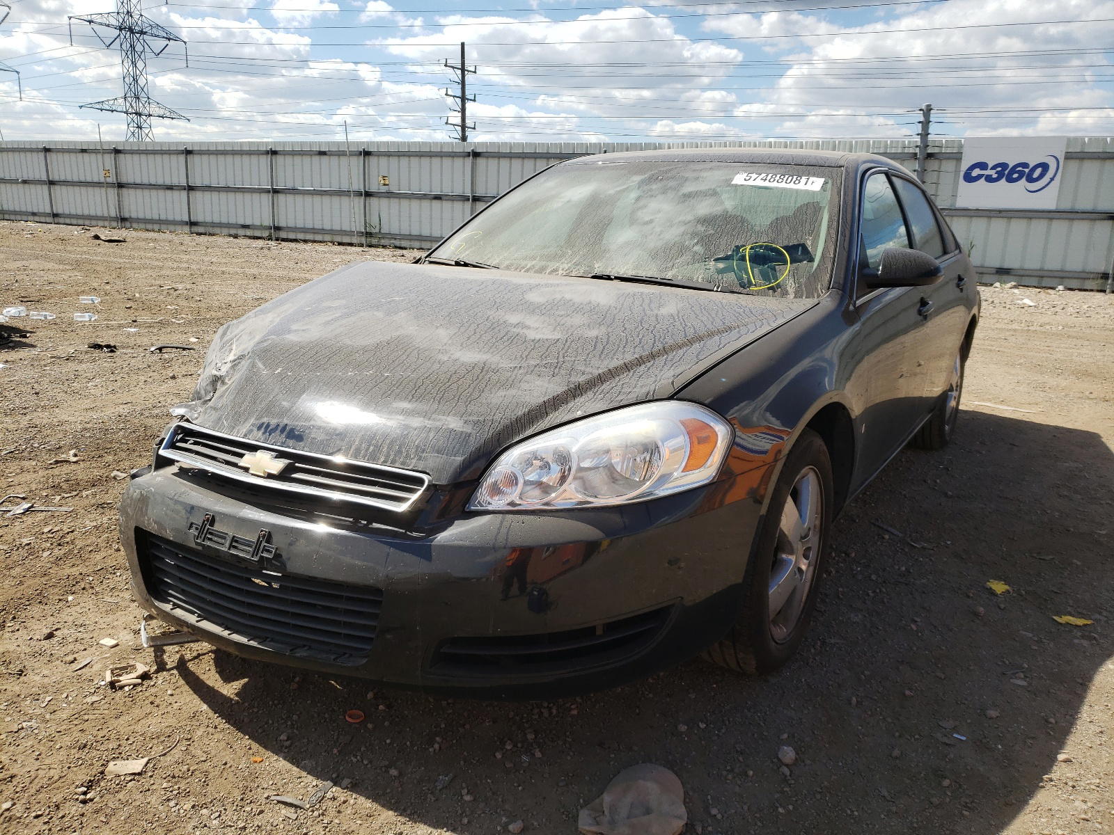 Photo 2 from auction – 2008 CHEVROLET IMPALA LT with VIN 2G1WT58K581291155