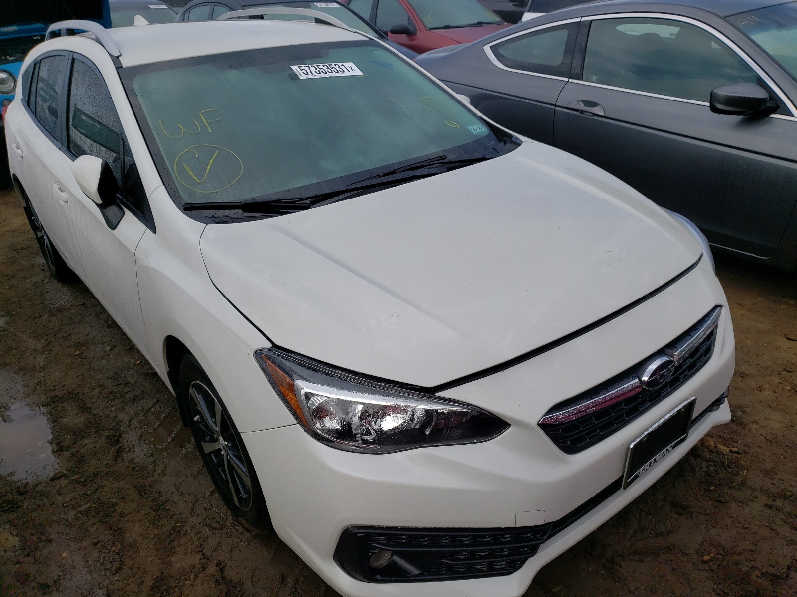 Photo 1 from auction – 2020 SUBARU IMPREZA PR with VIN 4S3GTAV66L3727154