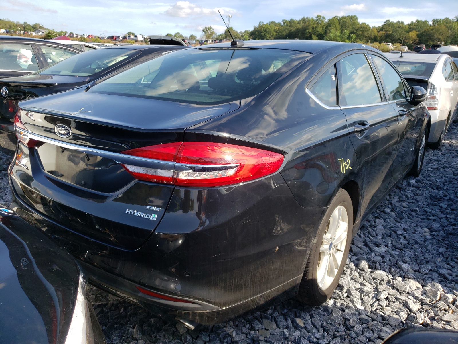 Photo 4 from auction – 2018 FORD FUSION SE with VIN 3FA6P0LU2JR158318