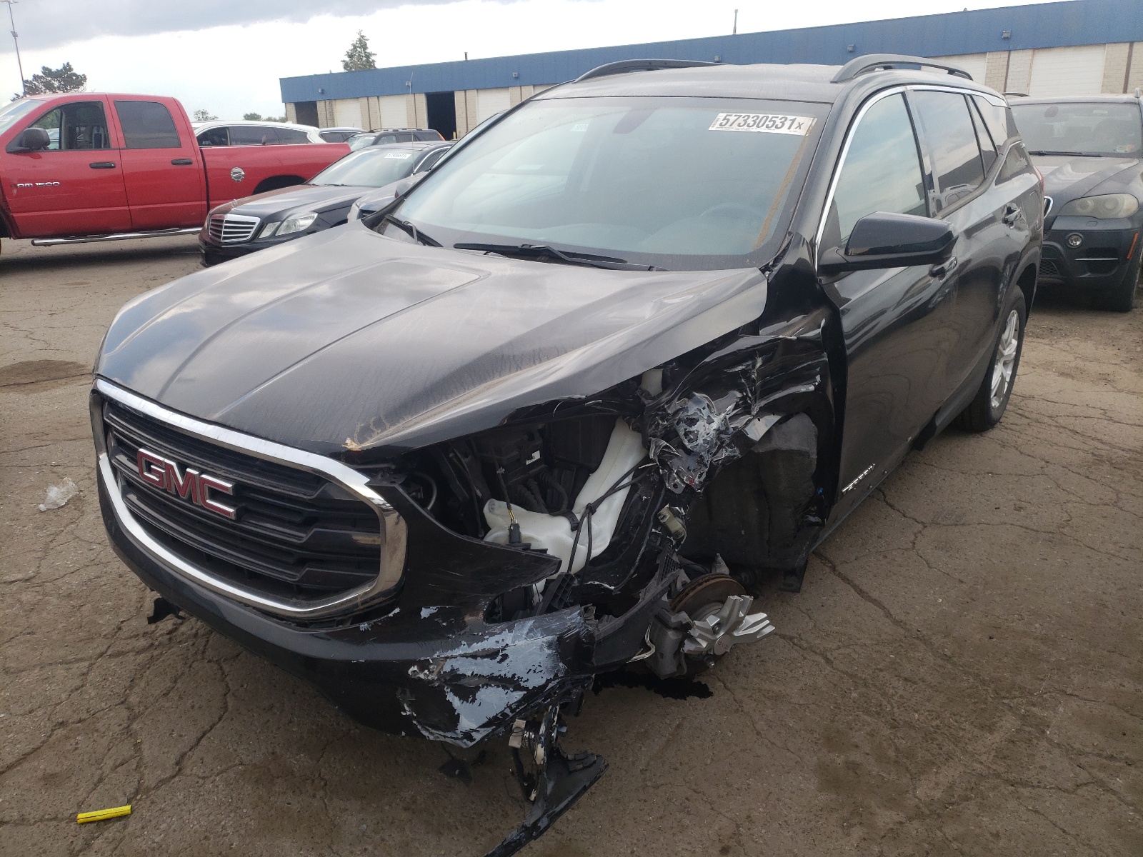 Photo 2 from auction – 2019 GMC TERRAIN SL with VIN 3GKALTEV9KL116695