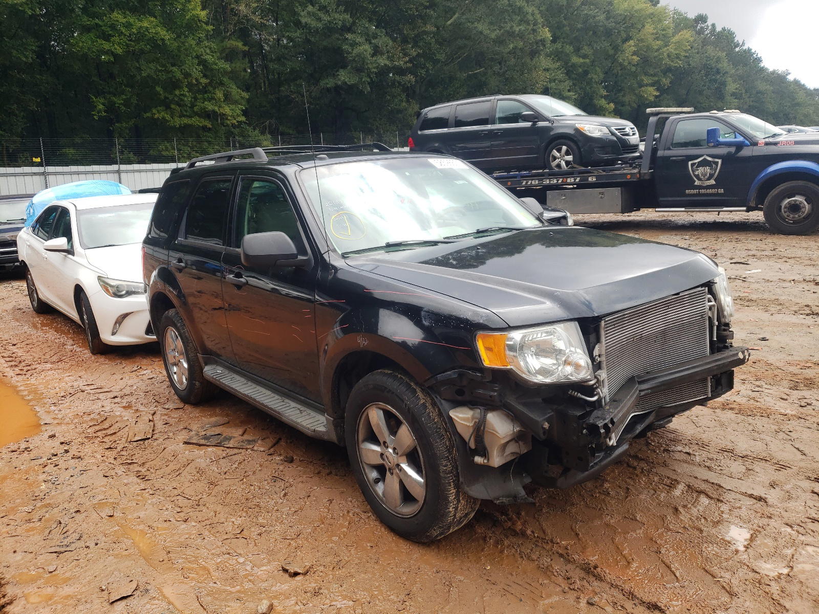 FORD ESCAPE XLT 2012 with VIN 1FMCU0D74CKA32737 - Photo from auction