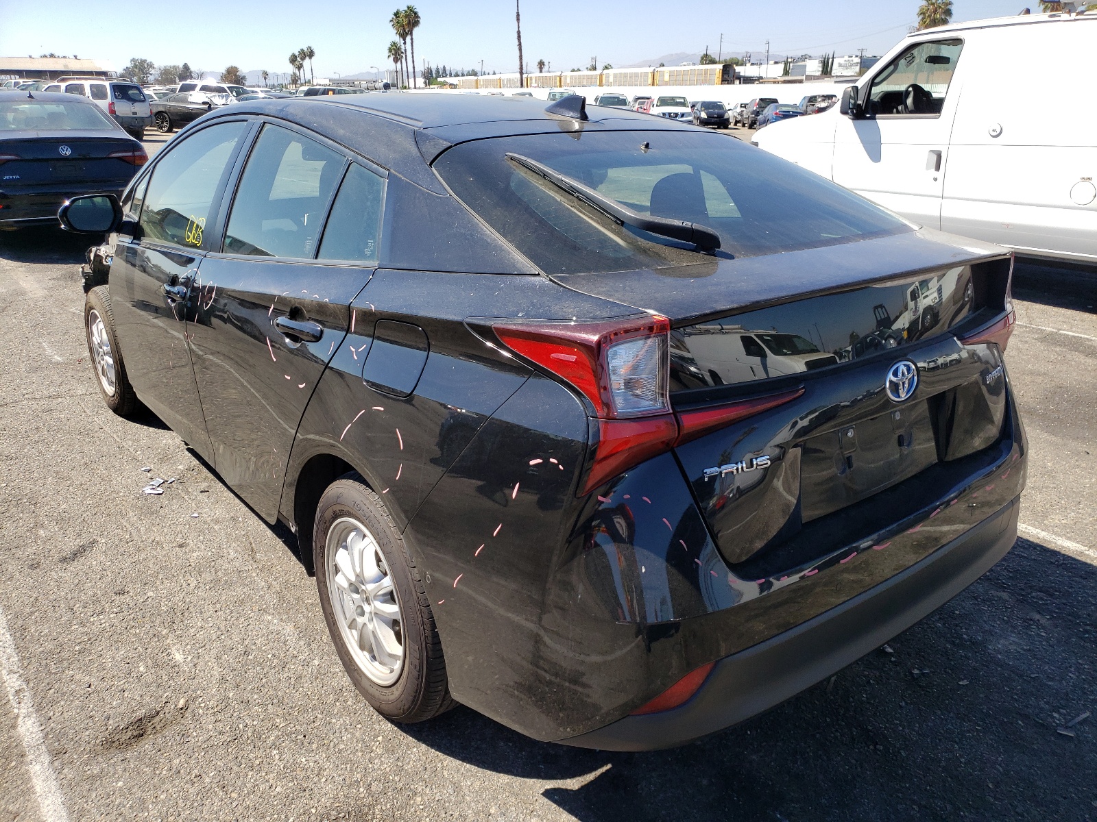 Photo 3 from auction – 2019 TOYOTA PRIUS with VIN JTDKARFU3K3074972