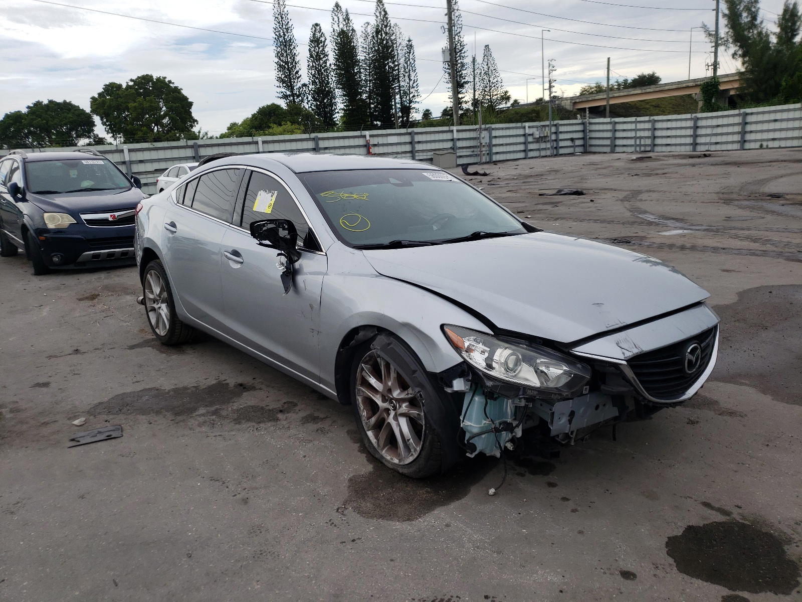MAZDA 6 TOURING 2017 with VIN JM1GL1V50H1142385 - Photo from auction