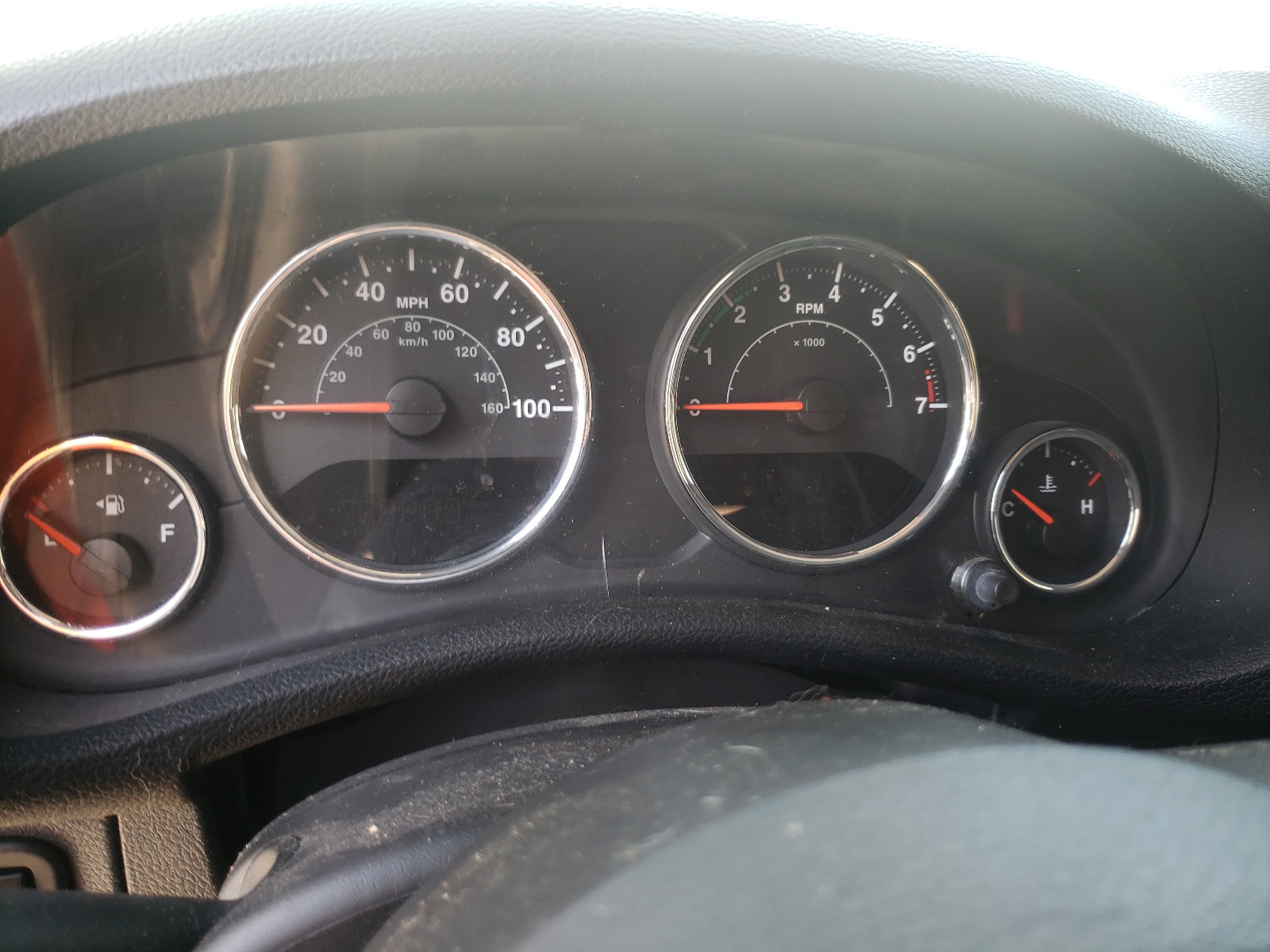 Photo 8 from auction – 2012 JEEP WRANGLER U with VIN 1C4HJWFG3CL248723