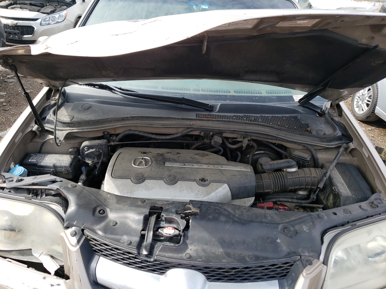 Photo 7 from auction – 2004 ACURA MDX with VIN 2HNYD18214H536549