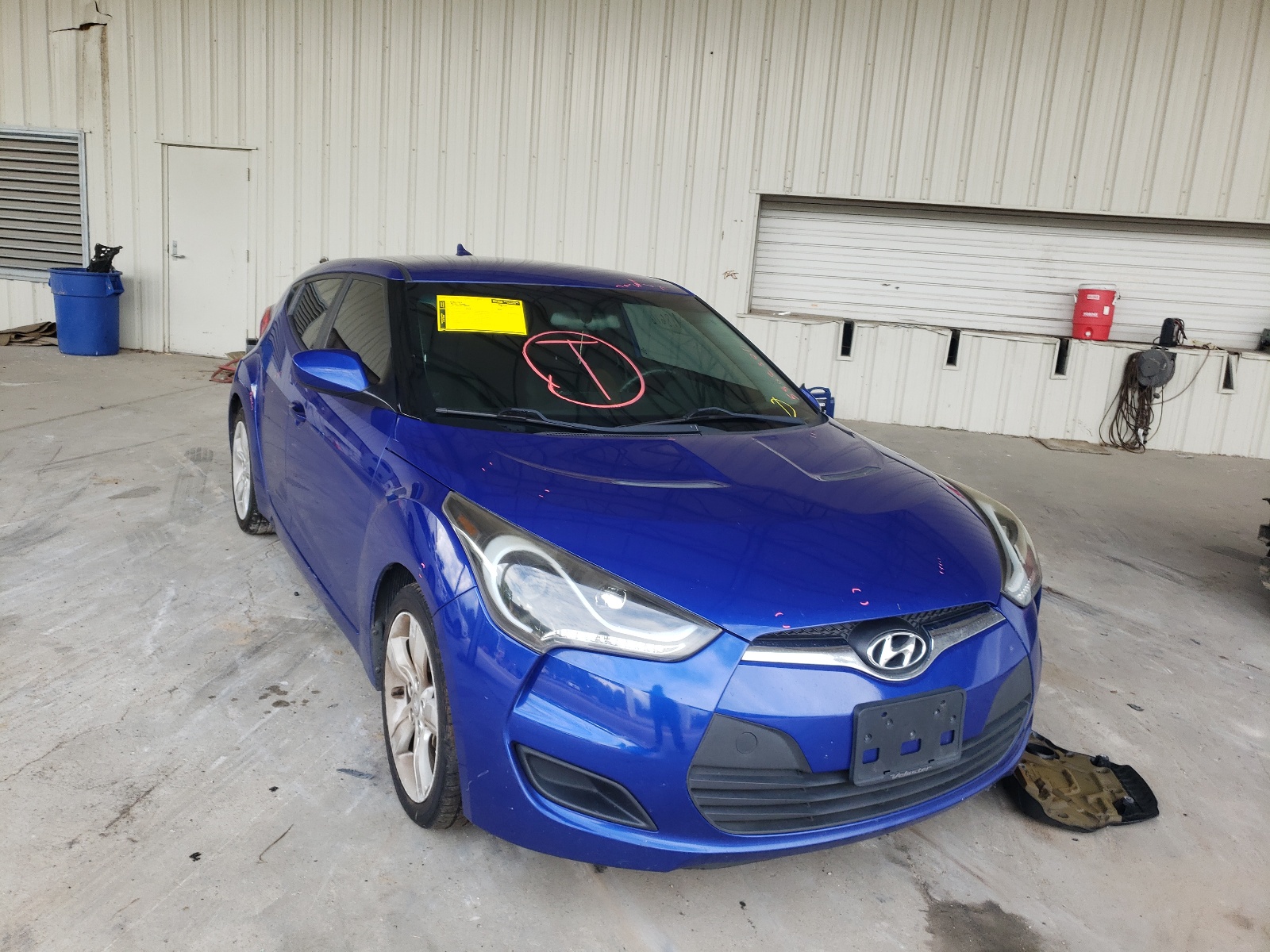 HYUNDAI VELOSTER 2014 with VIN KMHTC6AD1EU204312 - Photo from auction