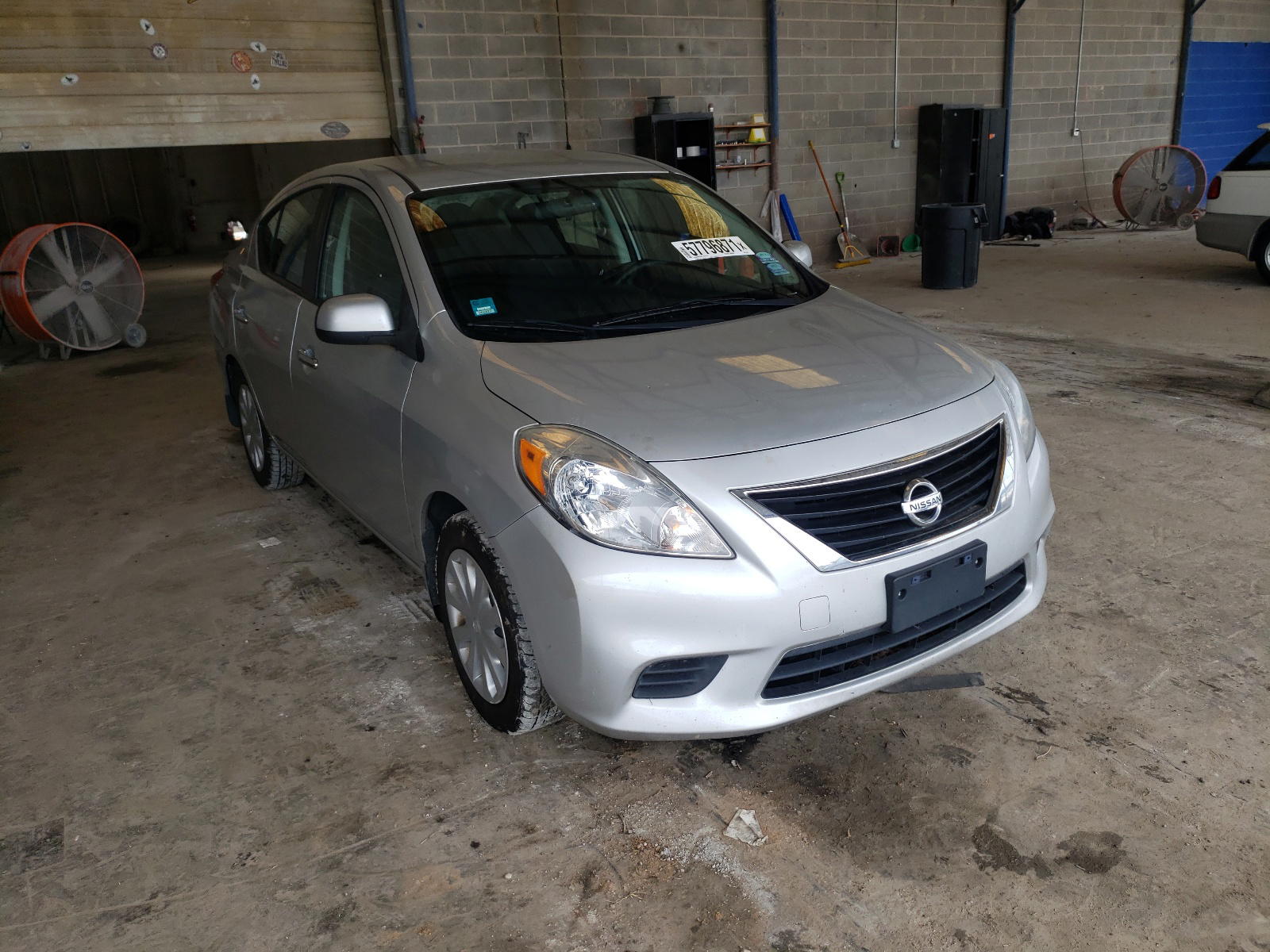 NISSAN VERSA S 2012 with VIN 3N1CN7AP6CL945211 - Photo from auction