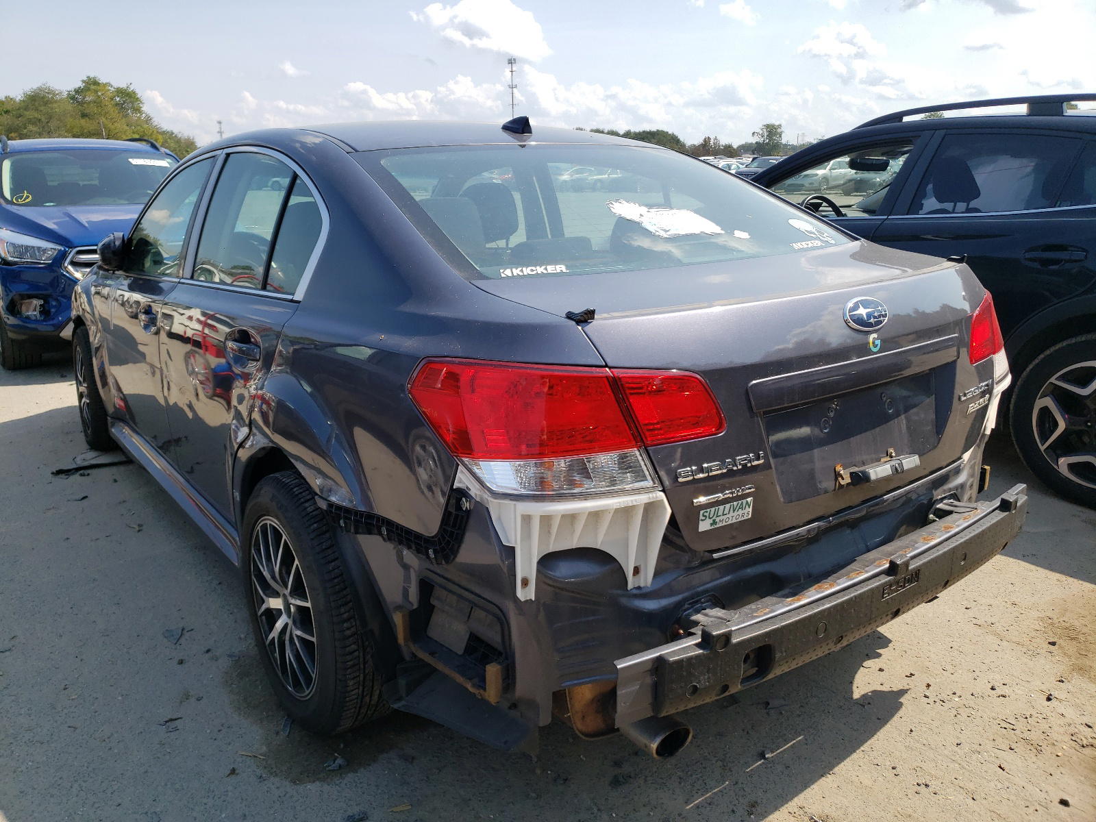 Photo 3 from auction – 2014 SUBARU LEGACY 2.5 with VIN 4S3BMBC66E3034734