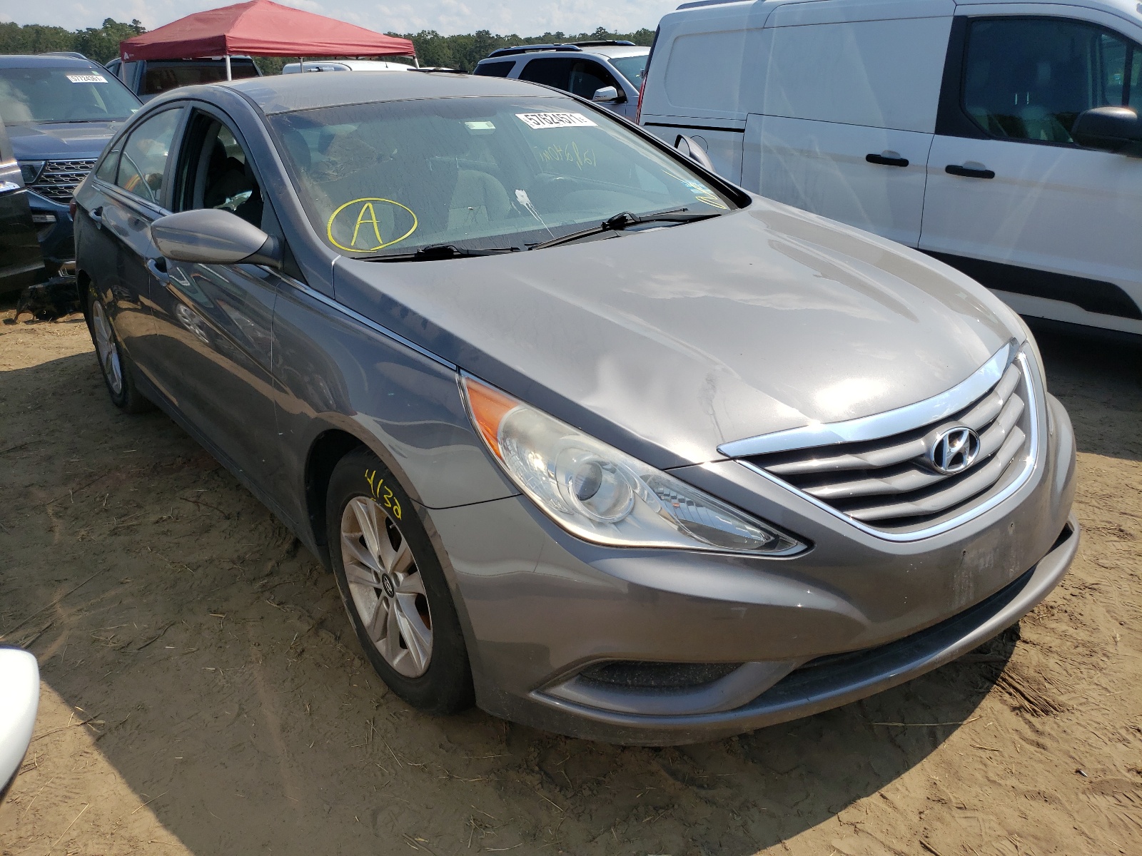 HYUNDAI SONATA GLS 2011 with VIN 5NPEB4AC7BH291716 - Photo from auction