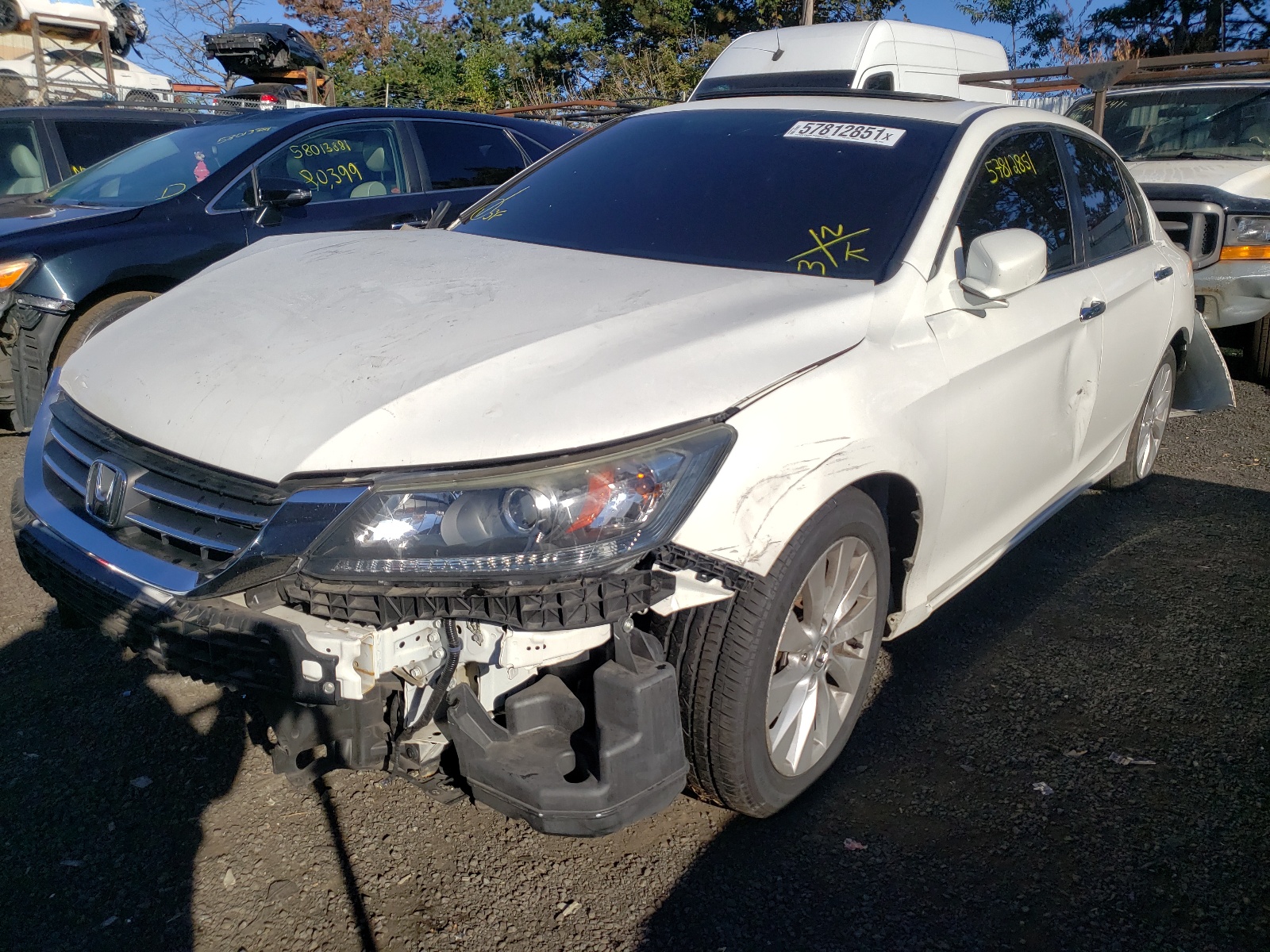 Photo 2 from auction – 2015 HONDA ACCORD EX with VIN 1HGCR2F78FA027227