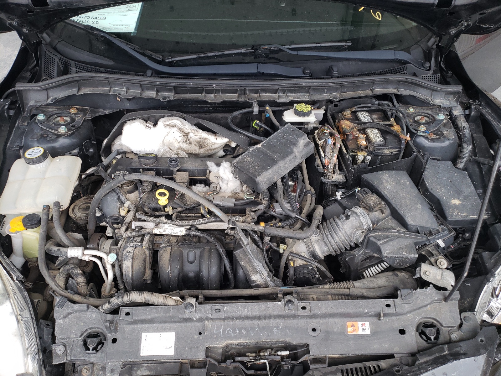 Photo 7 from auction – 2010 MAZDA 3 I with VIN JM1BL1SF6A1266979