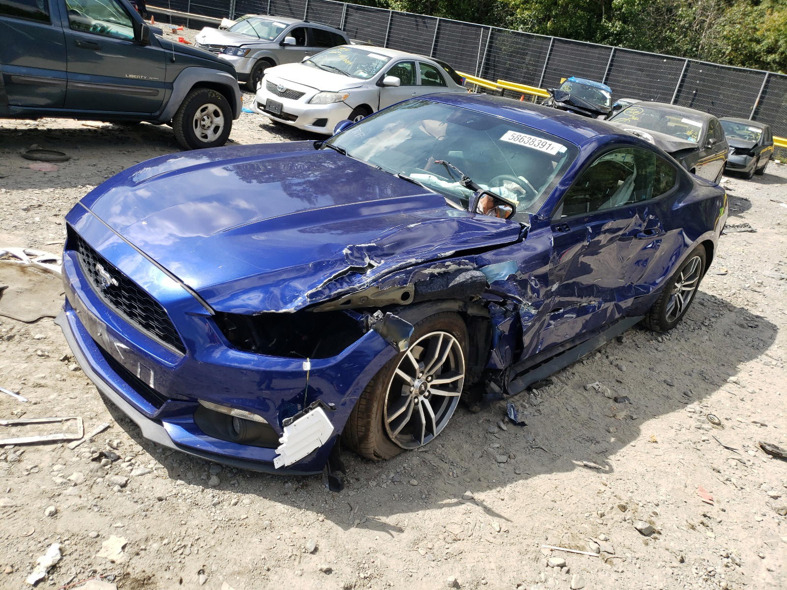 Photo 9 from auction – 2015 FORD MUSTANG with VIN 1FA6P8TH7F5317376
