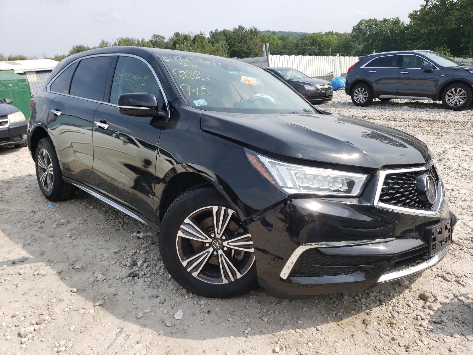Photo 1 from auction – 2017 ACURA MDX with VIN 5J8YD4H30HL004784