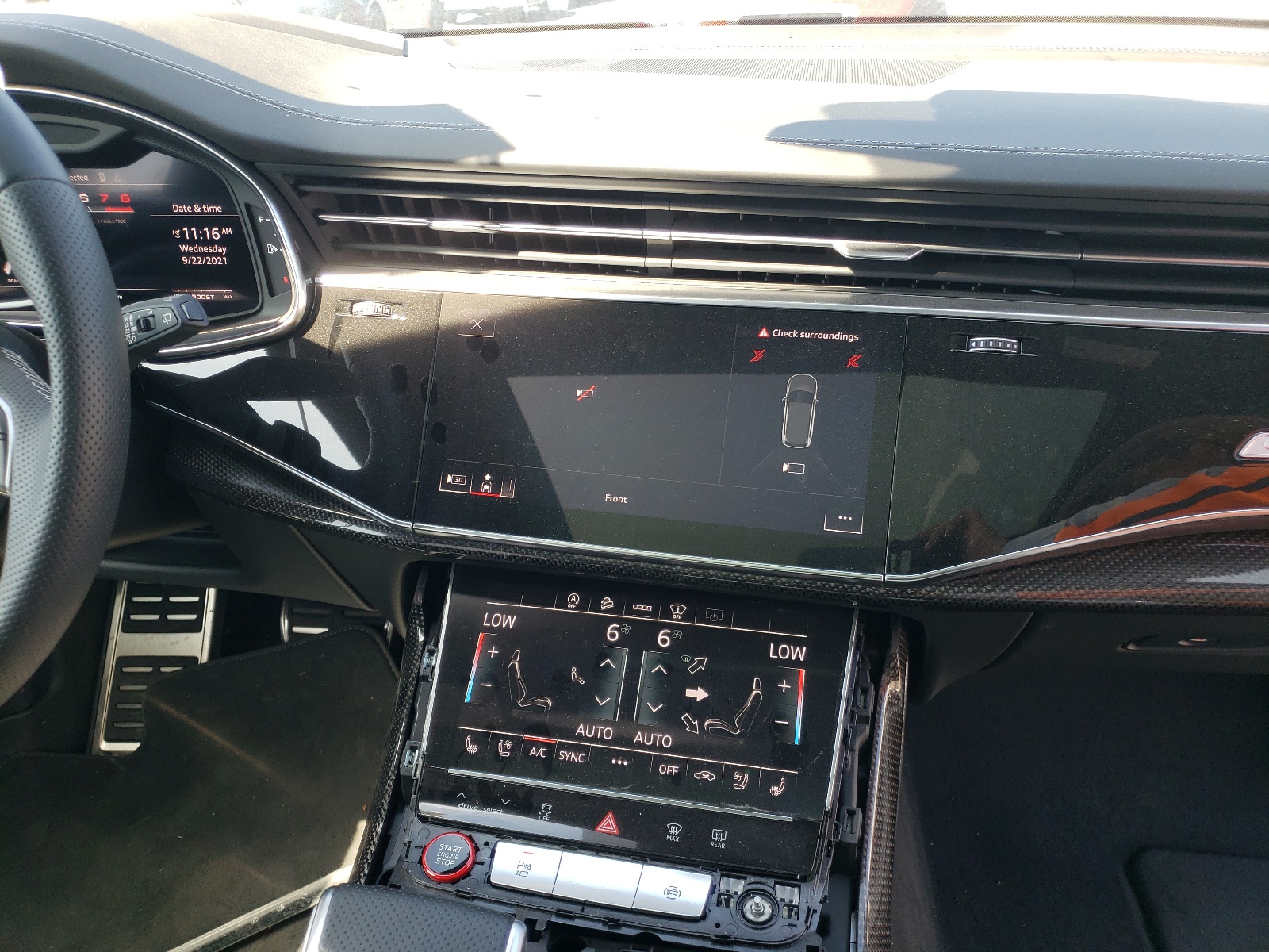 Photo 9 from auction – 2021 AUDI SQ7 PRESTI with VIN WA1VWBF75MD015087