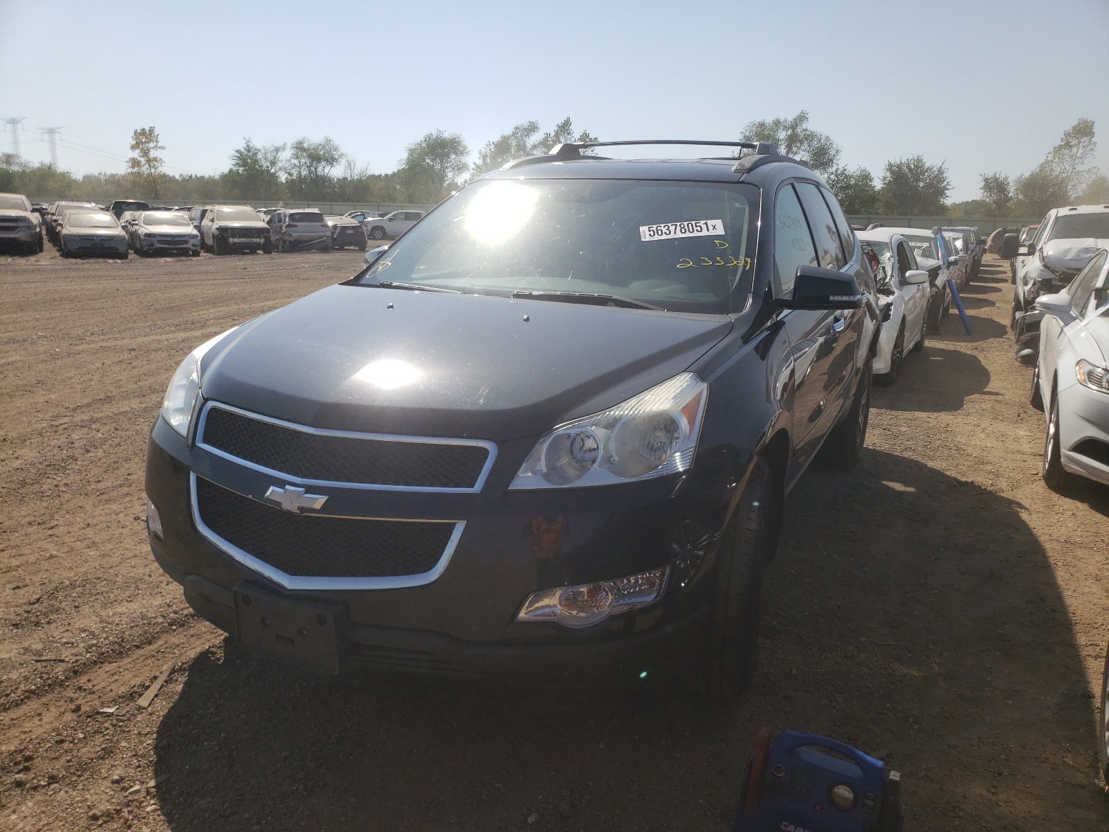 Photo 2 from auction – 2010 CHEVROLET TRAVERSE L with VIN 1GNLRFEDXAJ233324