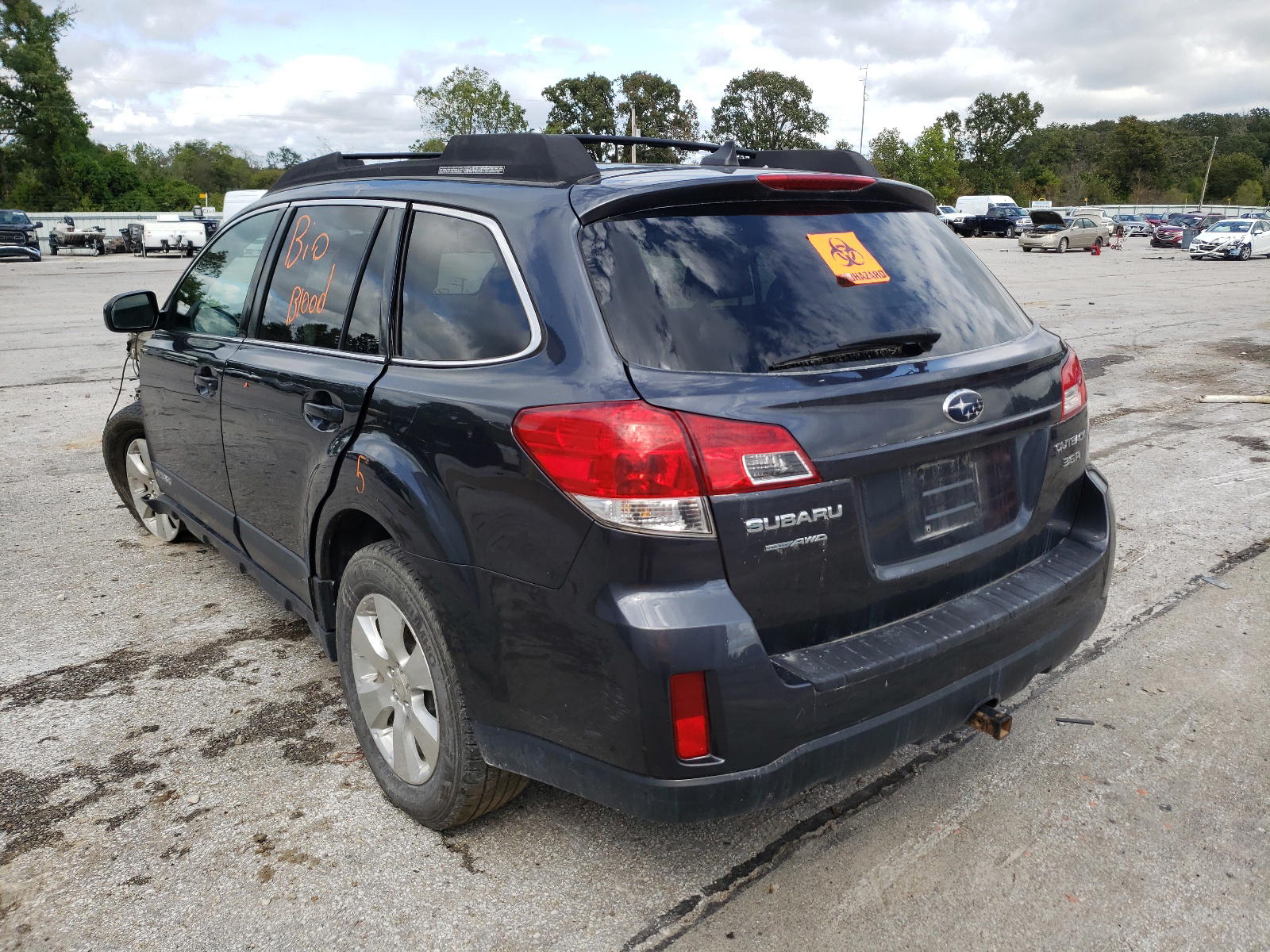Photo 3 from auction – 2011 SUBARU OUTBACK 3. with VIN 4S4BRDJC4B2346537