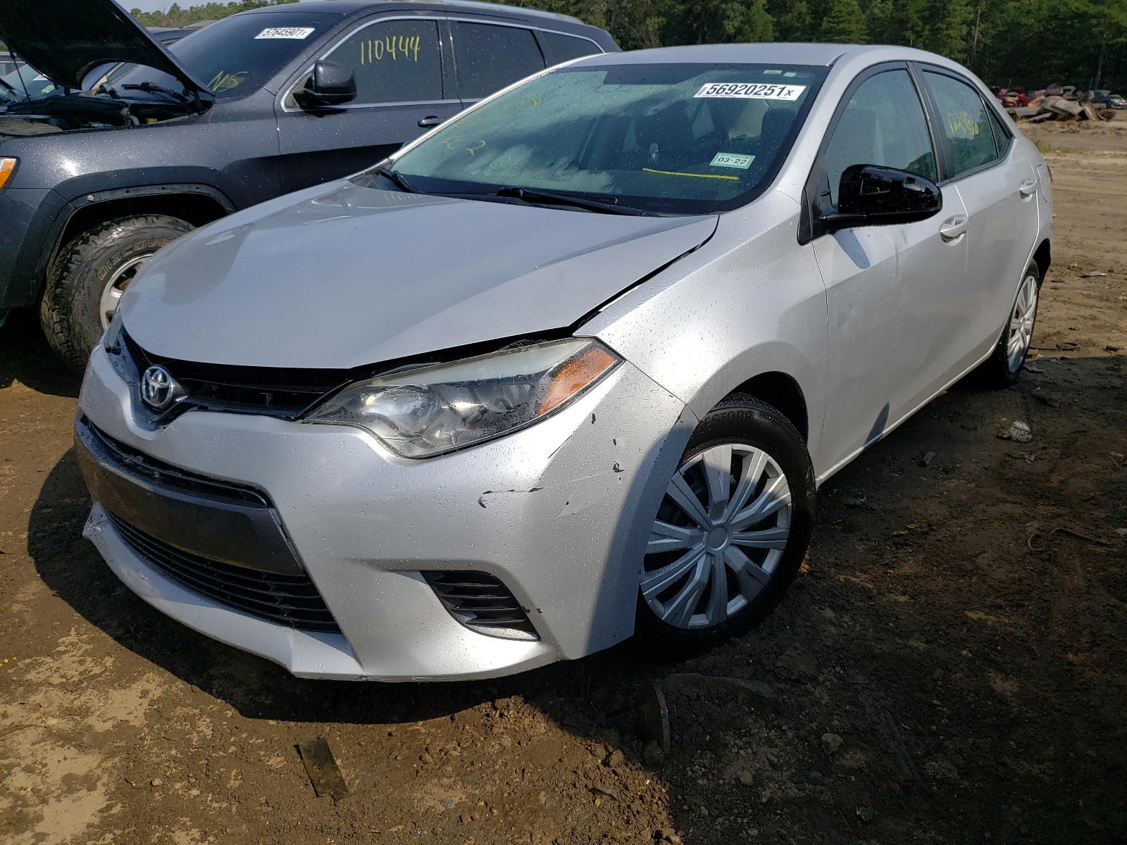 Photo 2 from auction – 2016 TOYOTA COROLLA L with VIN 5YFBURHE0GP526470
