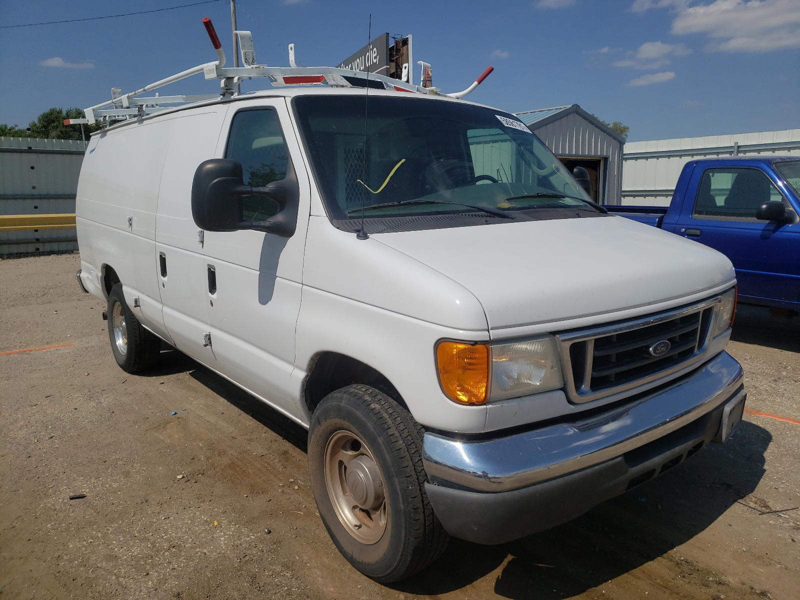 FORD ECONOLINE 2007 with VIN 1FTNS24L17DB45583 - Photo from auction