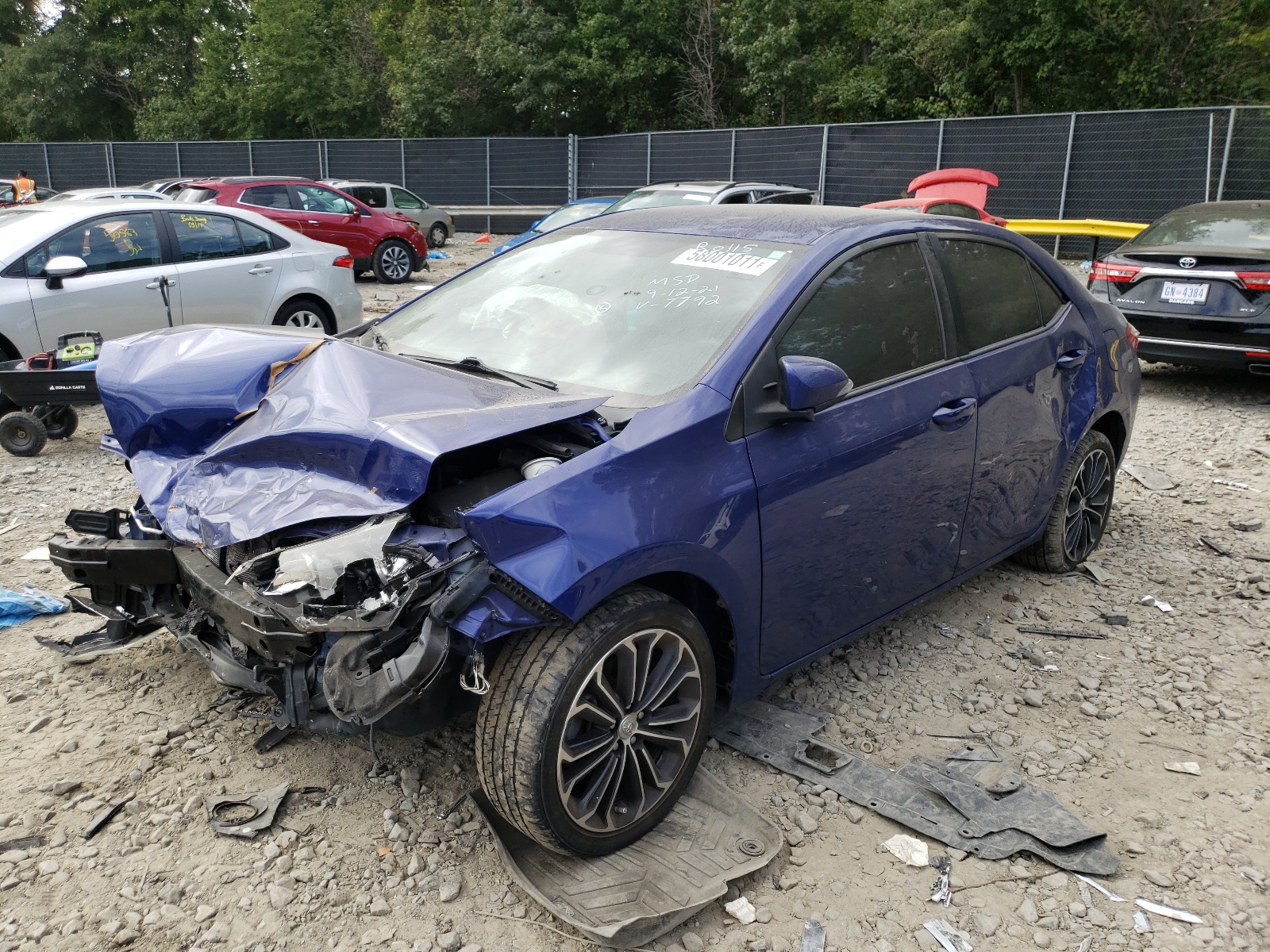 Photo 2 from auction – 2016 TOYOTA COROLLA L with VIN 2T1BURHE3GC597792