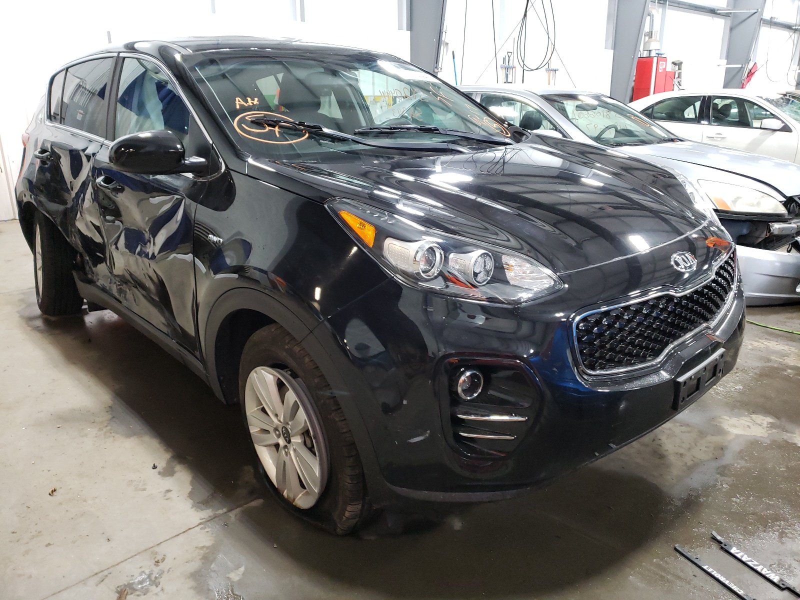 KIA SPORTAGE L 2017 with VIN KNDPMCAC8H7284221 - Photo from auction