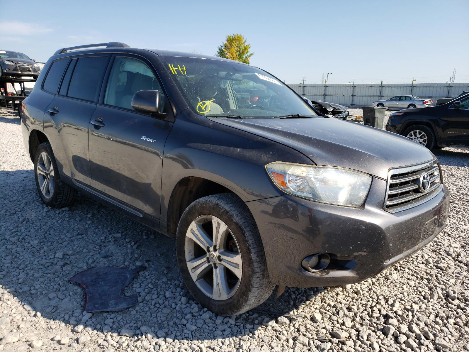 TOYOTA HIGHLANDER 2009 with VIN JTEES43A992119528 - Photo from auction