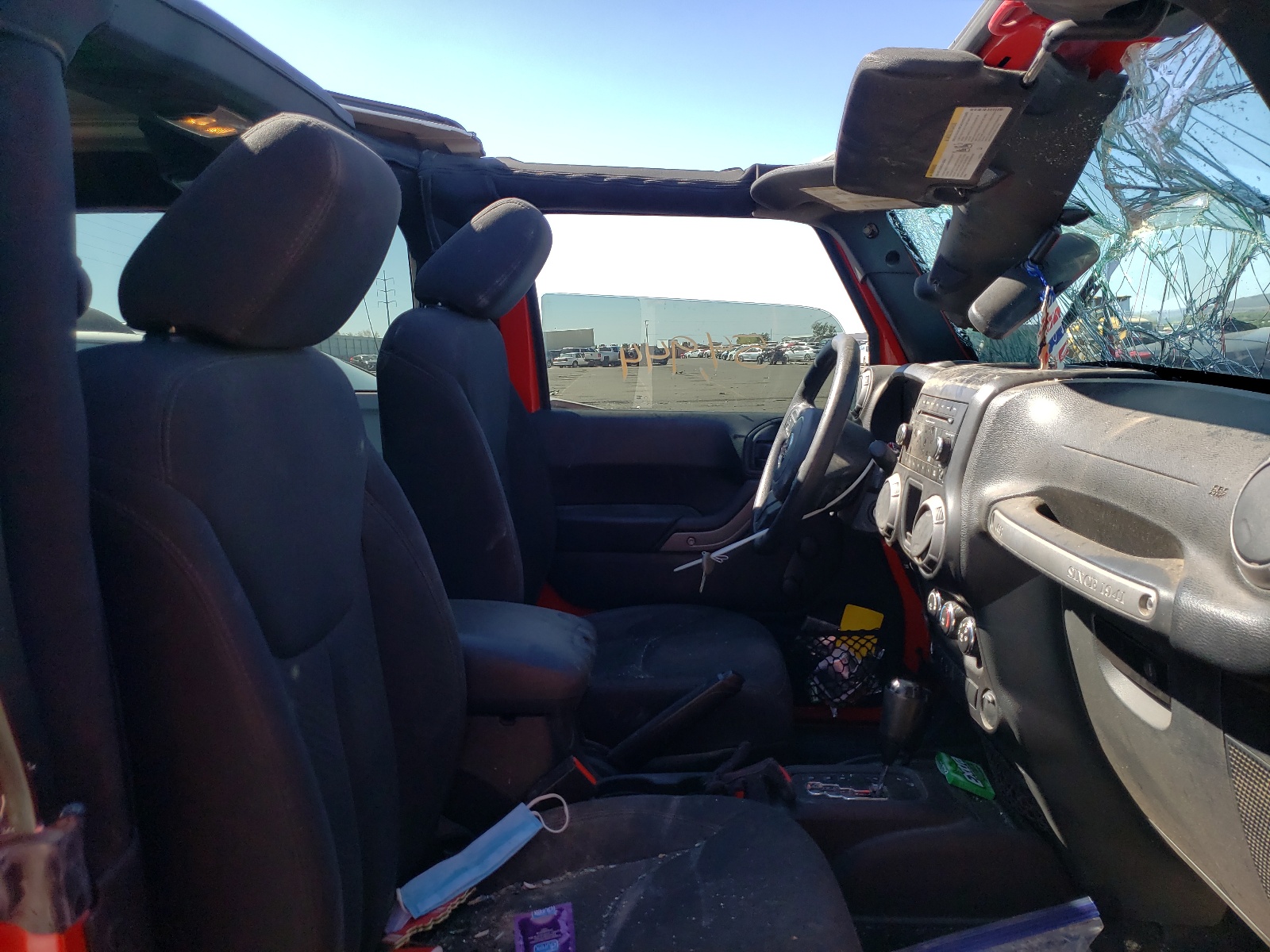 Photo 5 from auction – 2017 JEEP WRANGLER S with VIN 1C4AJWAG4HL609862