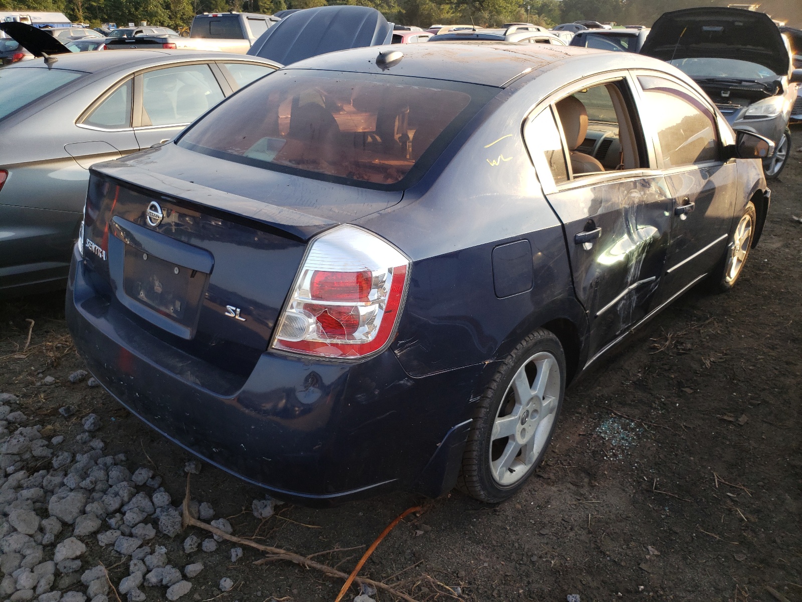 Photo 4 from auction – 2008 NISSAN SENTRA 2.0 with VIN 3N1AB61E38L618474