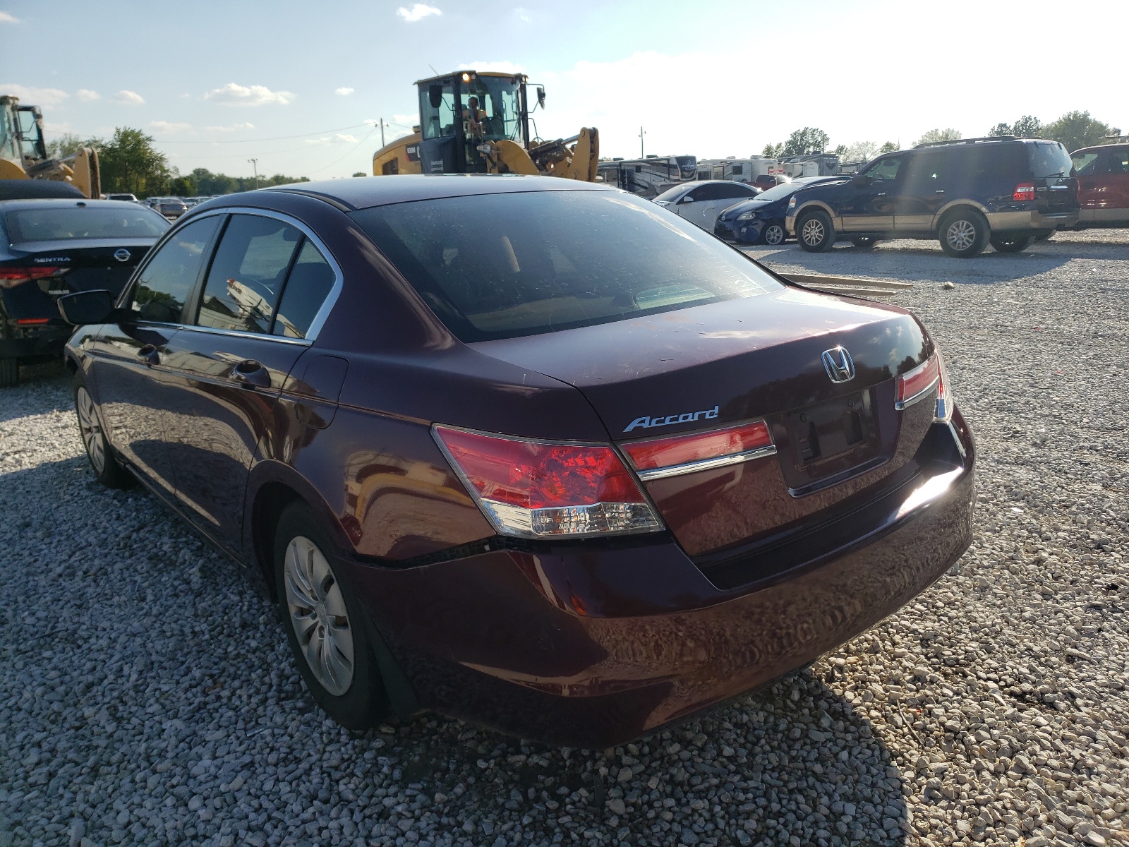 Photo 3 from auction – 2012 HONDA ACCORD LX with VIN 1HGCP2F31CA040545