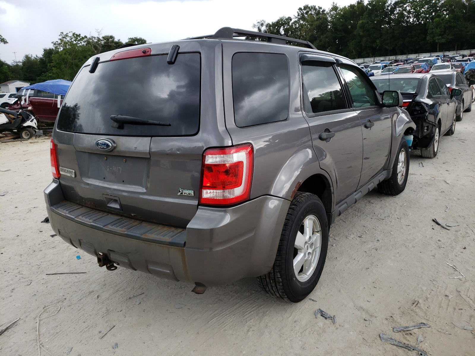 Photo 4 from auction – 2010 FORD ESCAPE XLT with VIN 1FMCU9DG4AKA72950