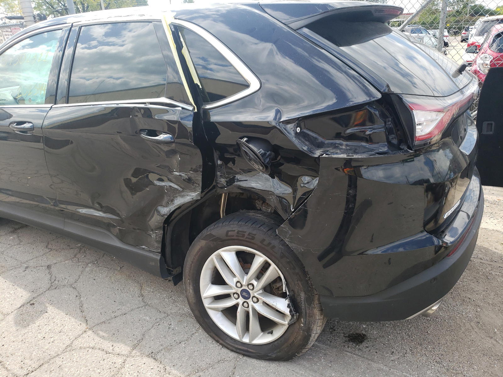 Photo 9 from auction – 2016 FORD EDGE SEL with VIN 2FMPK3J91GBB15217