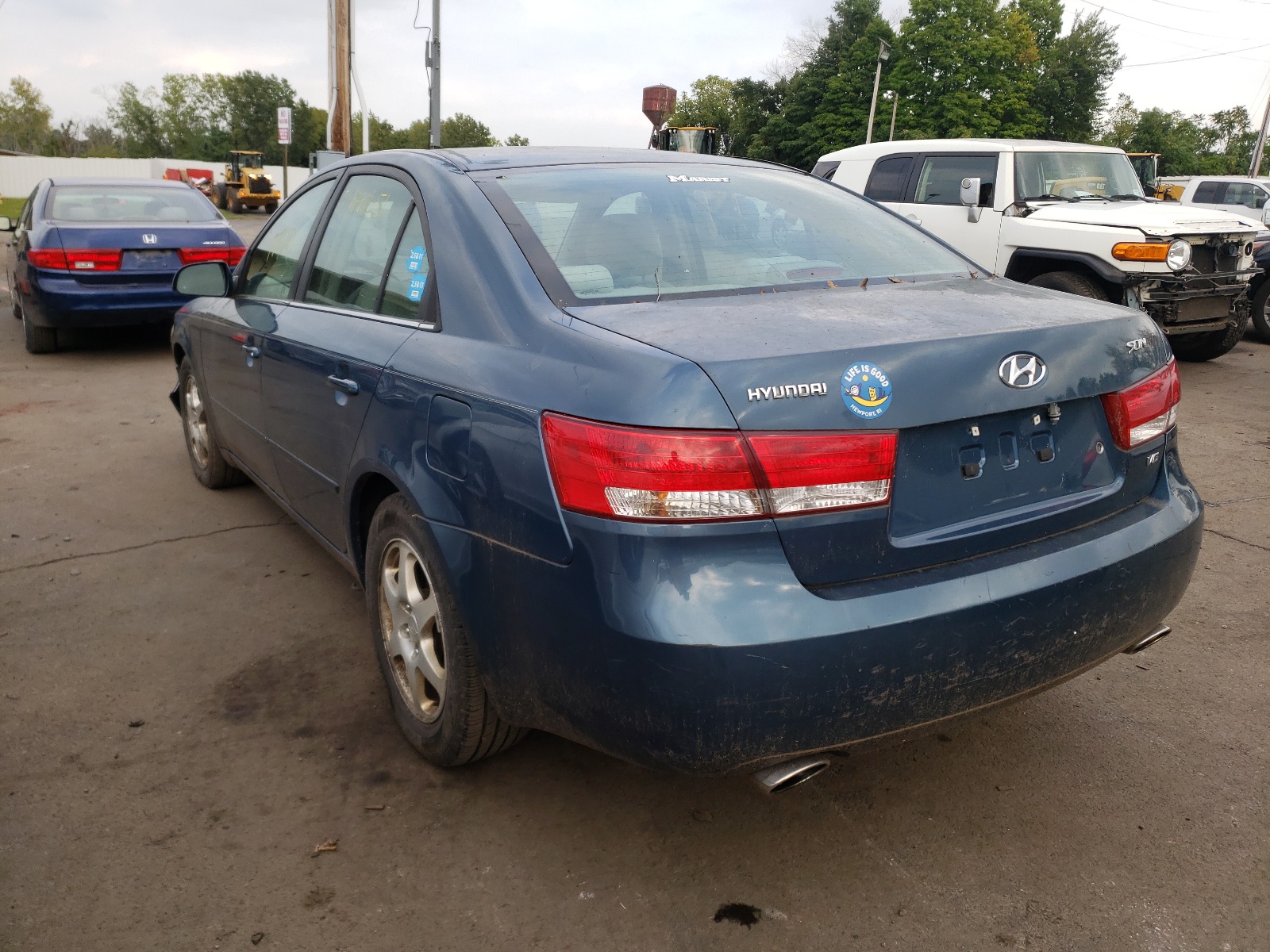 Photo 3 from auction – 2006 HYUNDAI SONATA GLS with VIN 5NPEU46F06H087200