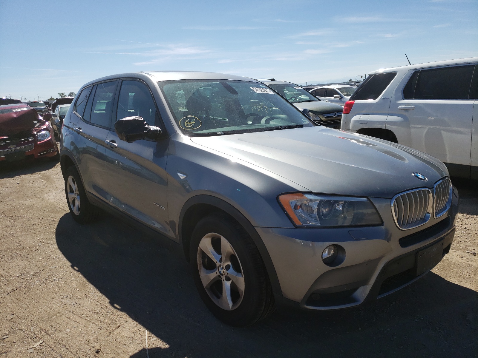 BMW X3 XDRIVE2 2011 with VIN 5UXWX5C58BL716445 - Photo from auction