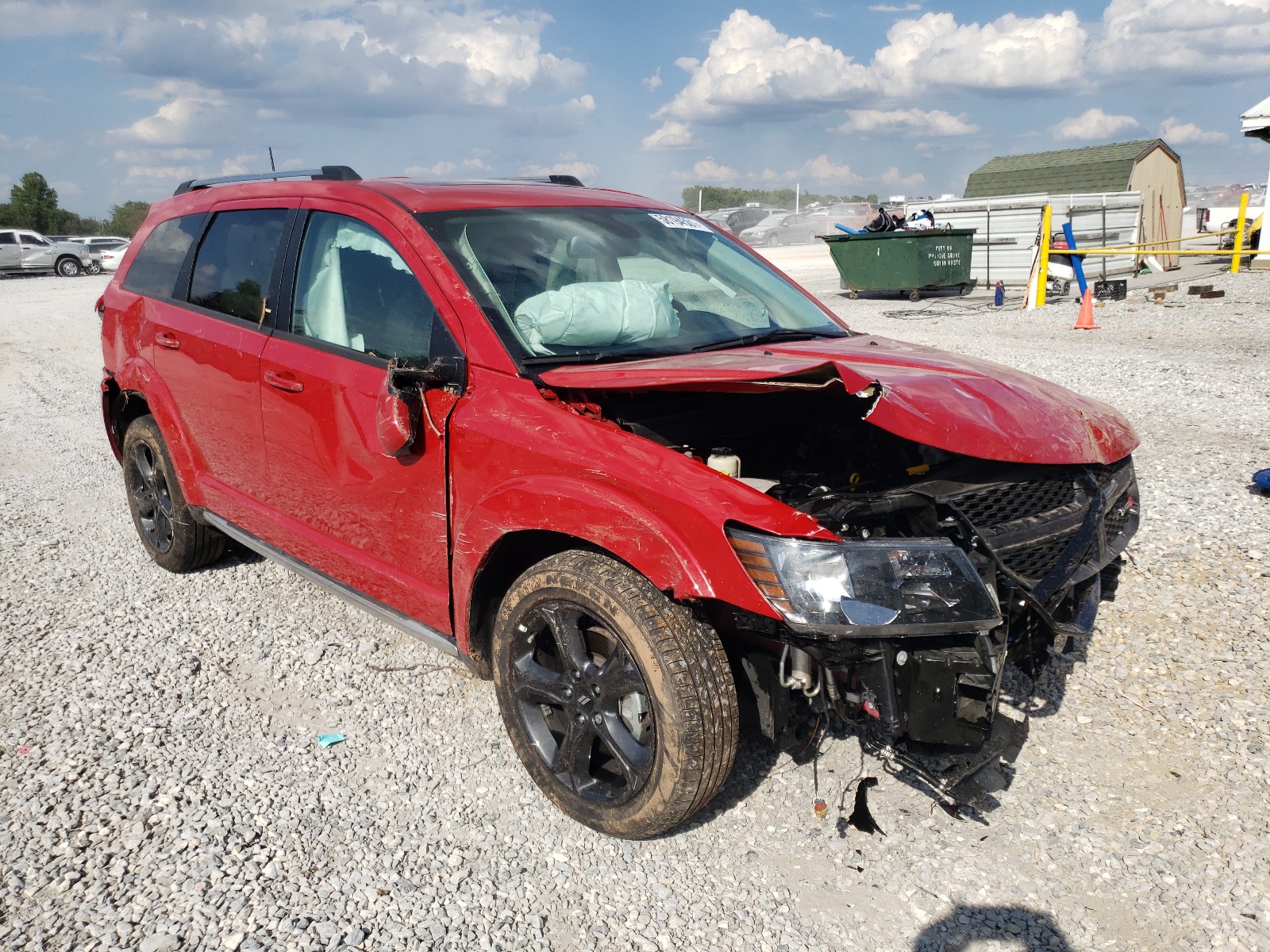 DODGE JOURNEY CR 2020 with VIN 3C4PDCGBXLT276639 - Photo from auction