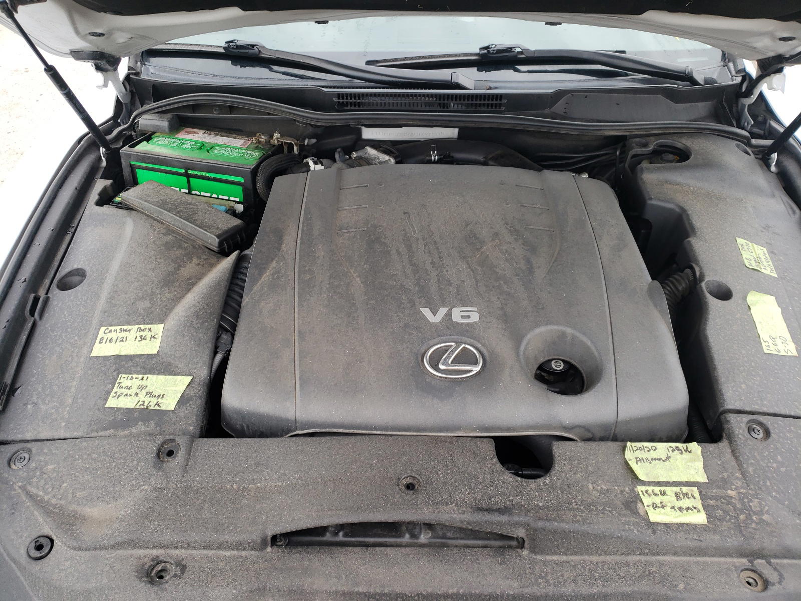 Photo 7 from auction – 2010 LEXUS IS 250 with VIN JTHCF5C29A5037203