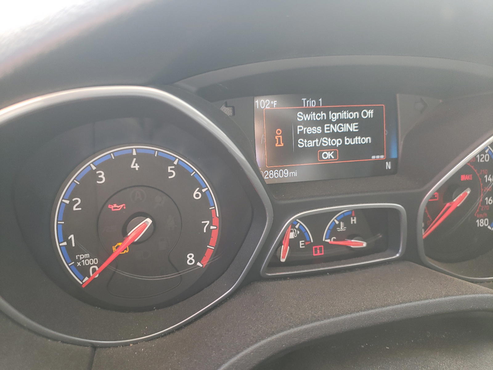Photo 8 from auction – 2017 FORD FOCUS RS with VIN WF0DP3TH6H4120564