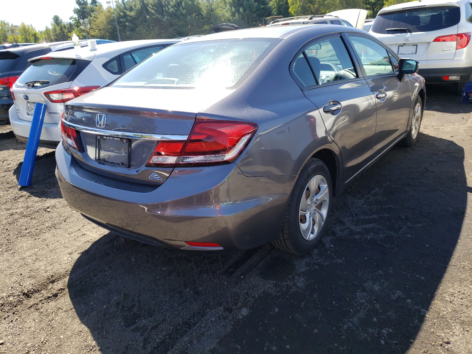 Photo 4 from auction – 2015 HONDA CIVIC LX with VIN 19XFB2F50FE273362