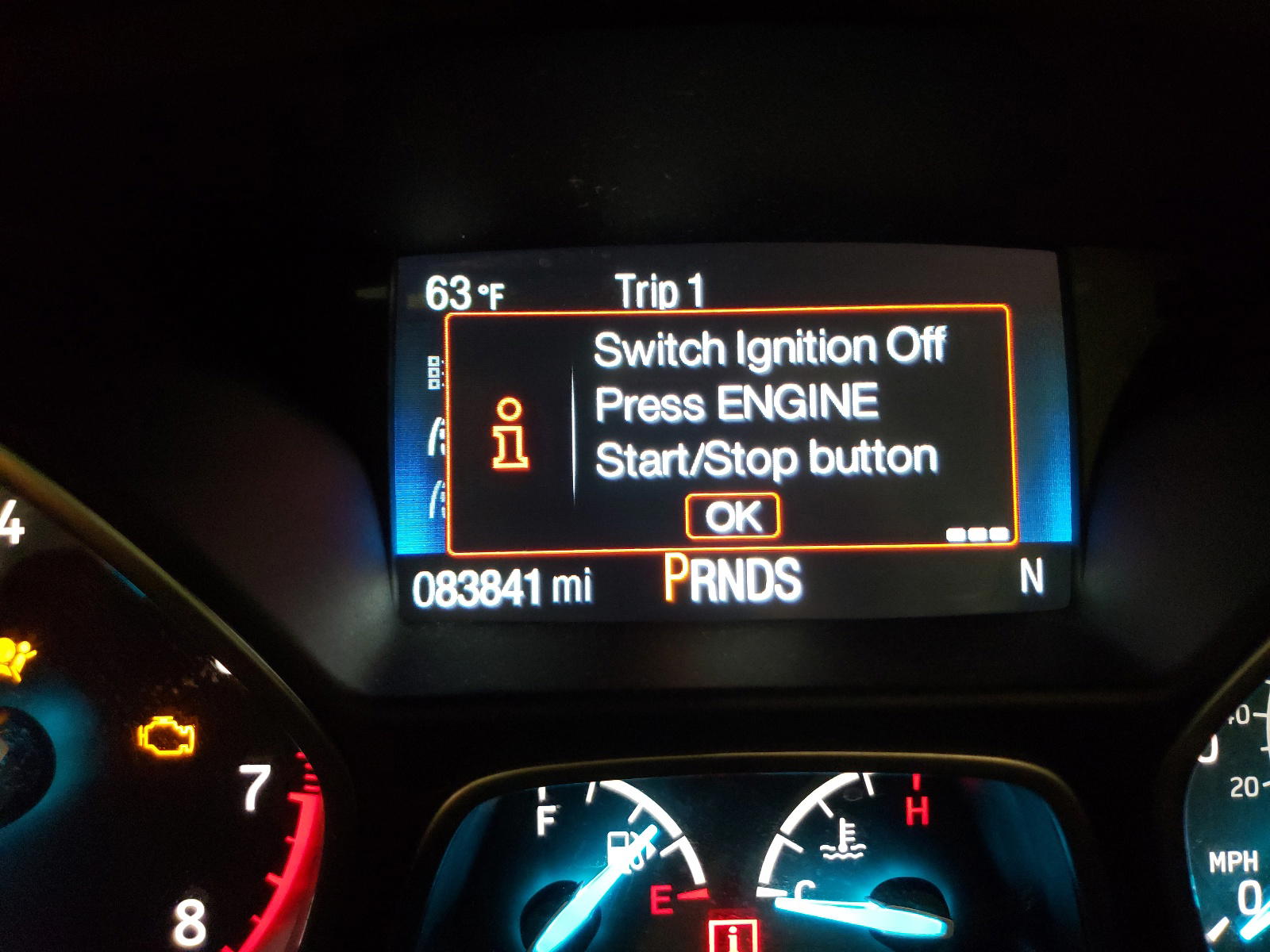 Photo 8 from auction – 2018 FORD ESCAPE TIT with VIN 1FMCU9J97JUC83683