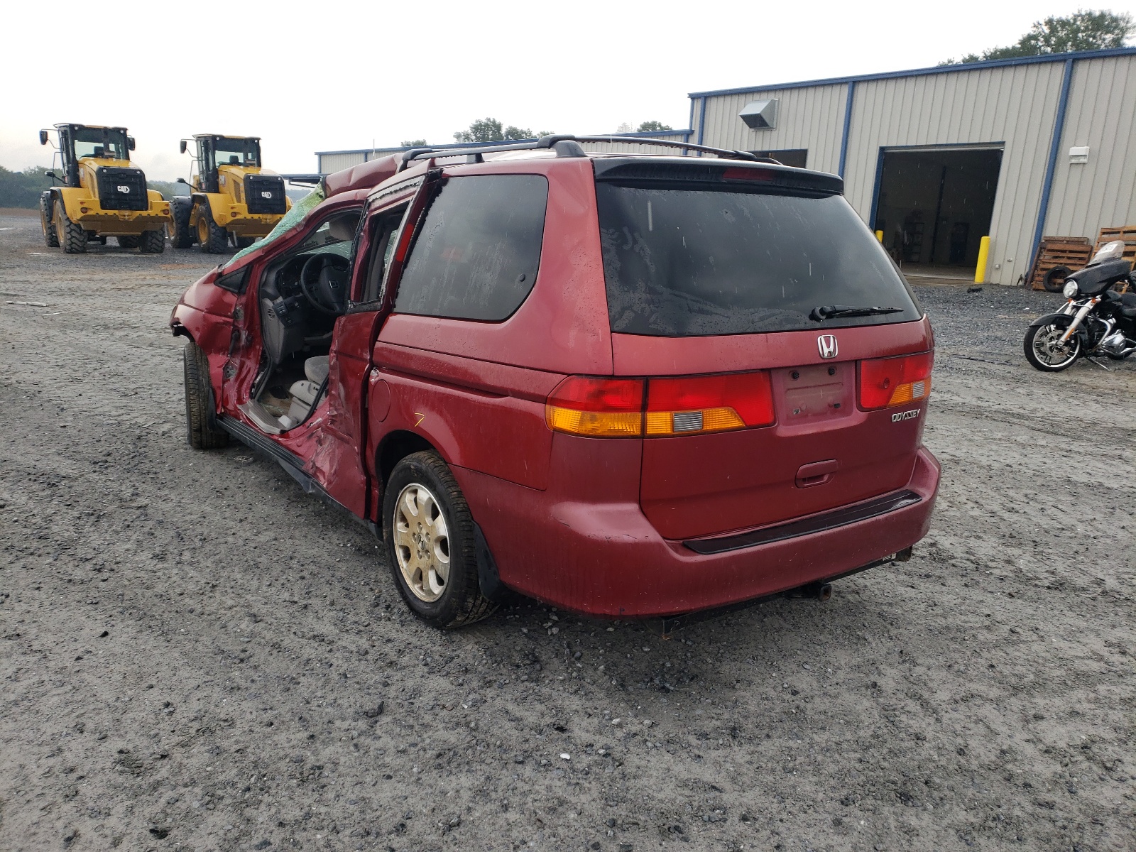 Photo 3 from auction – 2002 HONDA ODYSSEY EX with VIN 5FNRL18682B056754
