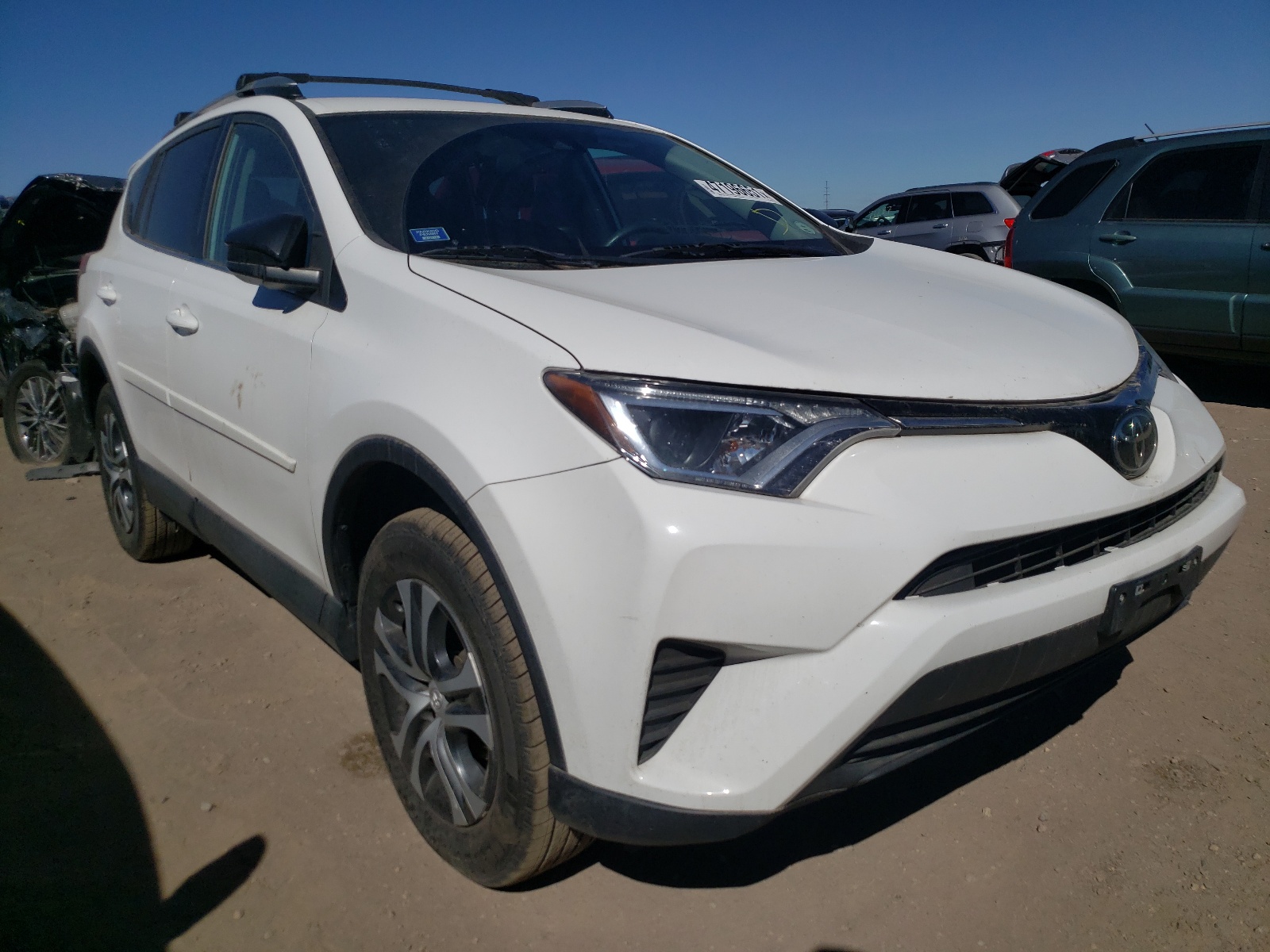 TOYOTA RAV4 LE 2017 with VIN 2T3BFREVXHW666354 - Photo from auction